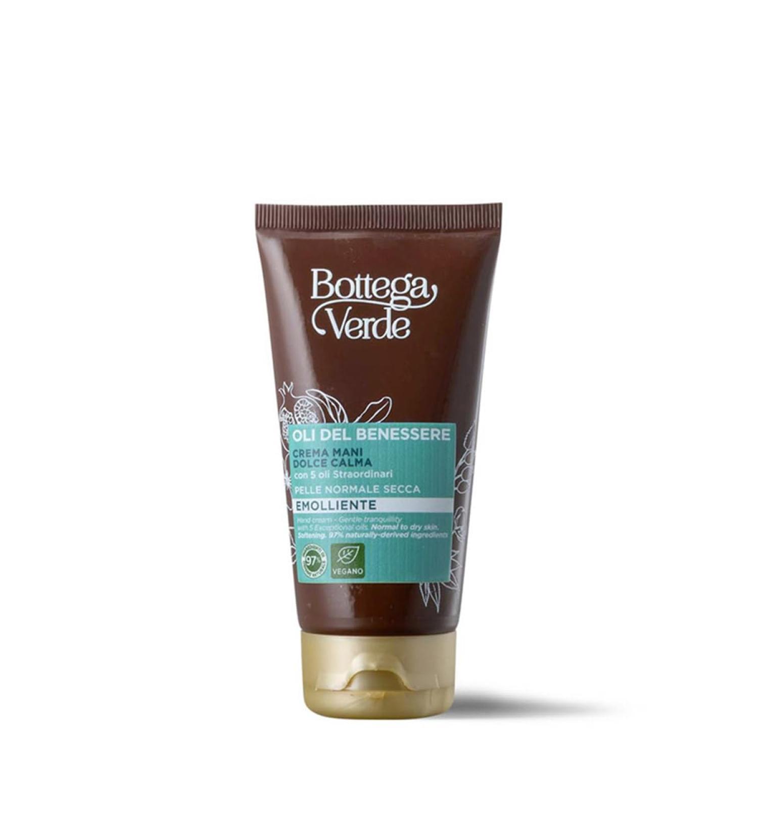 Bottega Verde Bottega Verde - Wellness oils - Hand cream - gentle calm (75 ml) - normal dry skin - softener