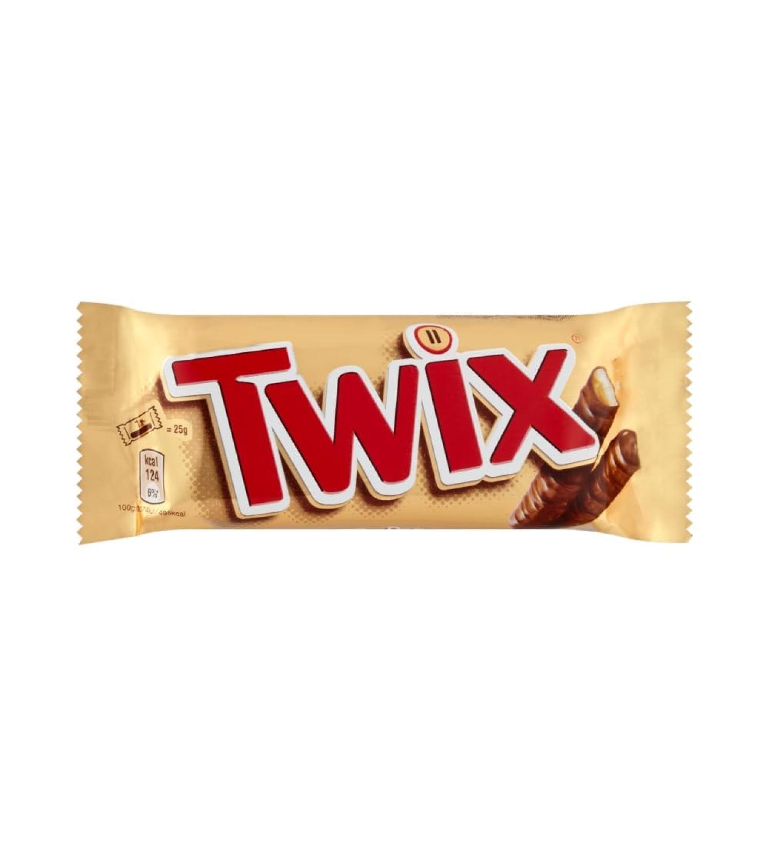 Twix Biscuit Fingers (50g) - Pack of 6 Delicious Tasty And Twisty Treat Gift Hamper Christmas Birthday Valentine Easter Gift - Buy Online on GoSupps.com
