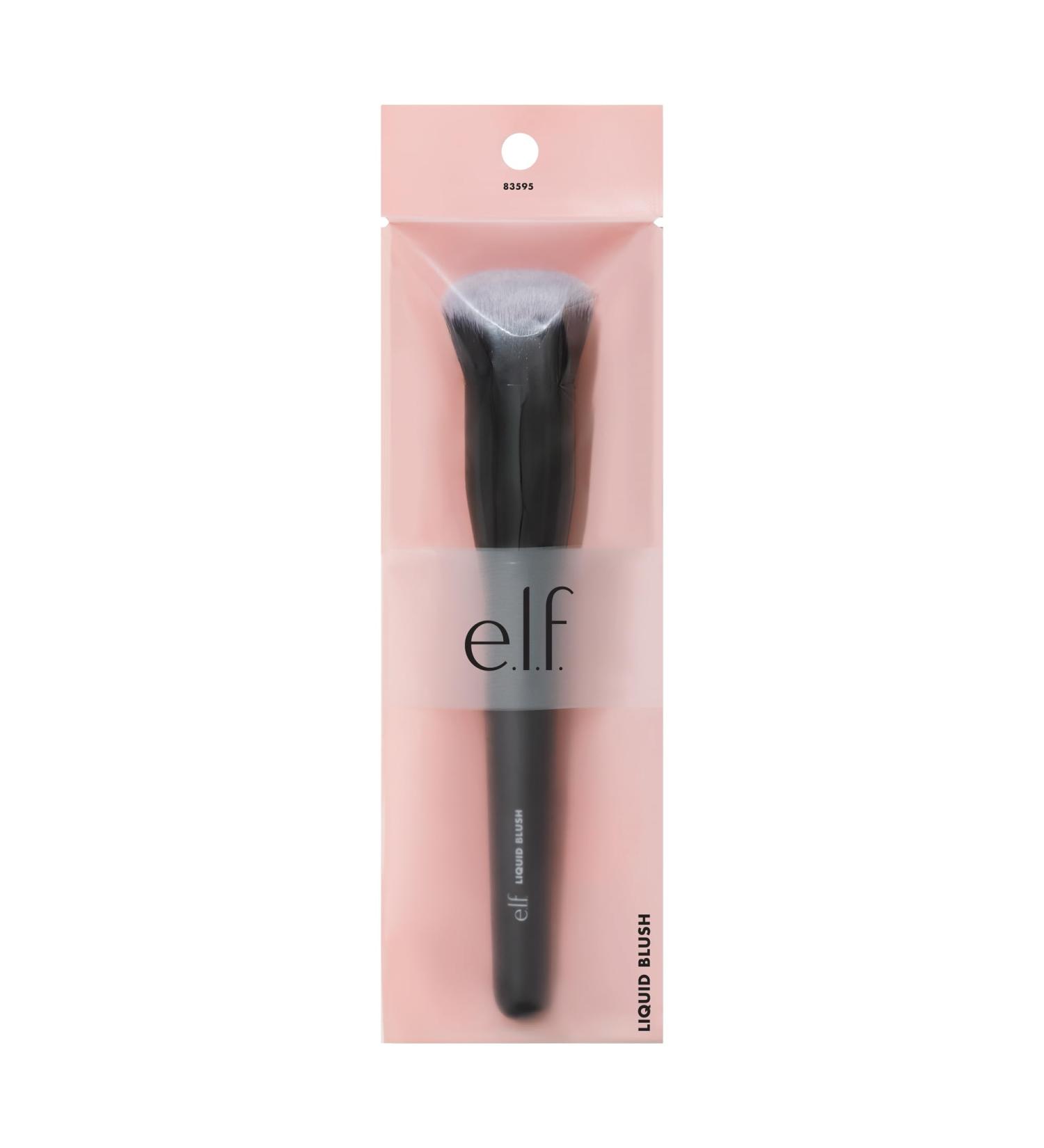 e.l.f. Camo Liquid Blush Brush | Angled Blush Brush for Flawless Cheek Application | Soft Dense Bristles | Vegan & Cruelty-free - Shop Internationally - Buy Online on GoSupps.com