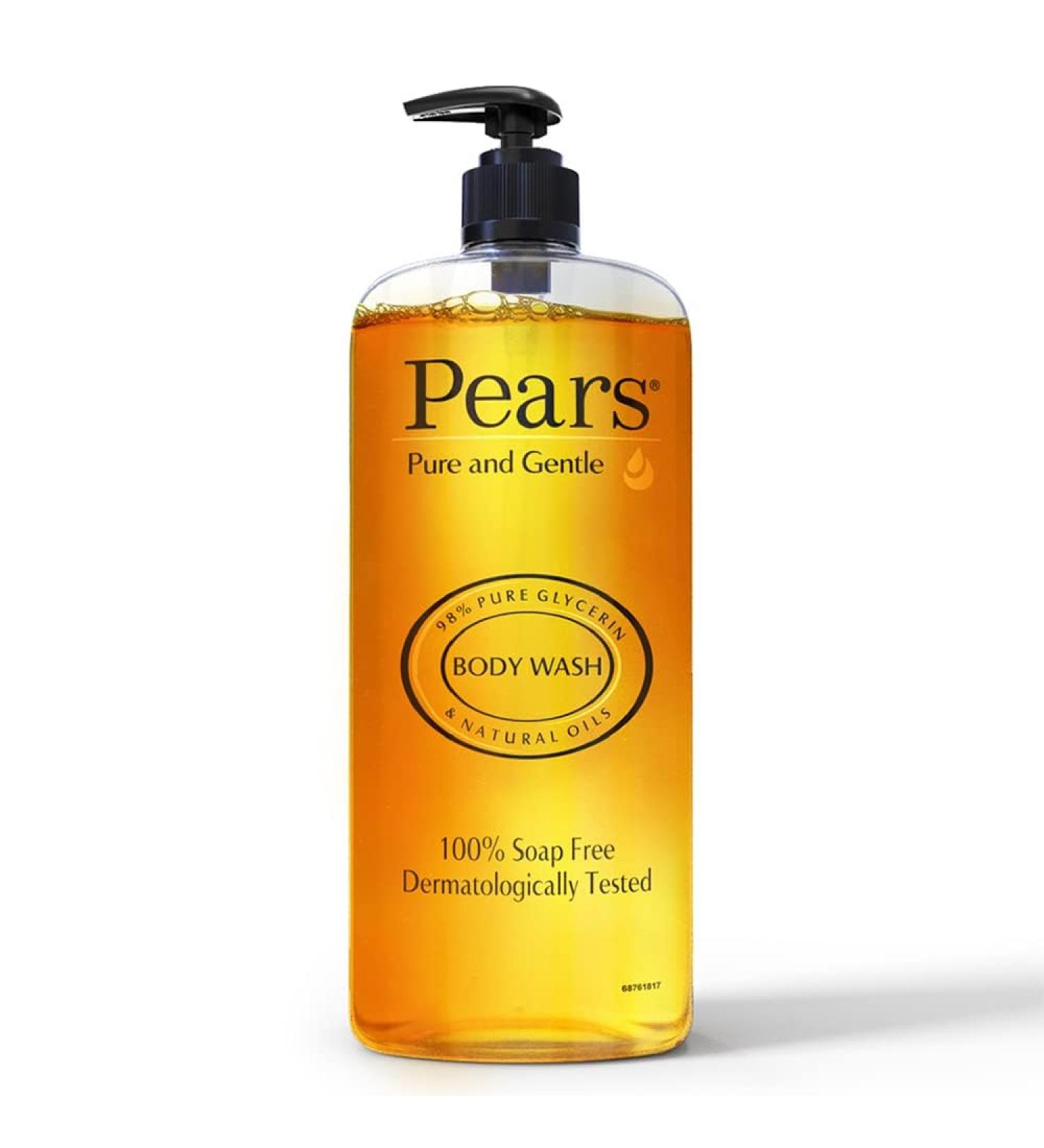 Buy Pe.ars Pure & Gentle Shower Gel - SuperSaver XL Pump 750ml | 98% Glycerine Soap-Free & Paraben-Free - International Shipping Available - Buy Online on GoSupps.com