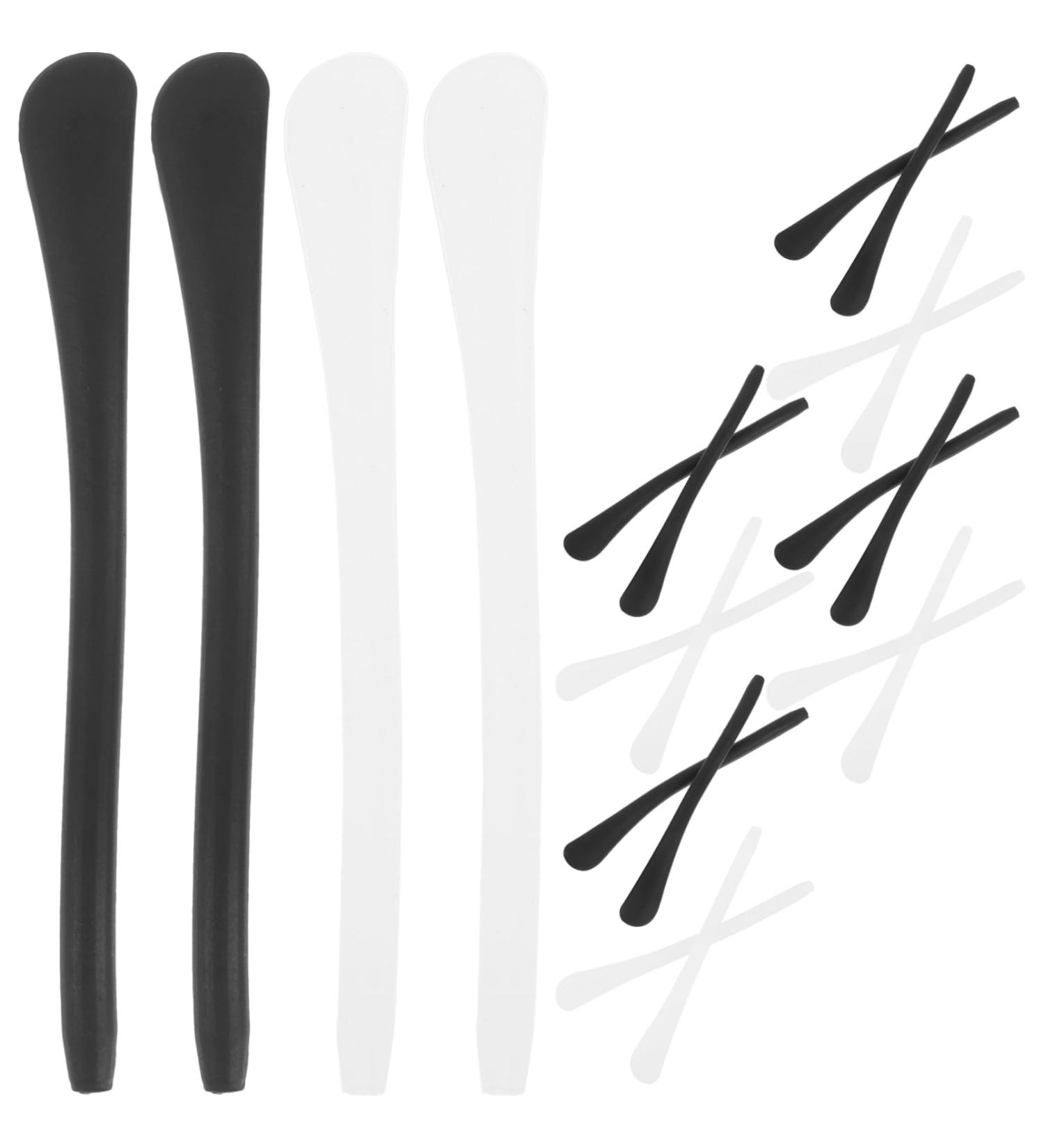 ToddMomy 10 Pairs Silicone Sports Glasses Strap Holders - Ear Brass Bracket Accessories for Secure Fit - Buy Online on GoSupps.com