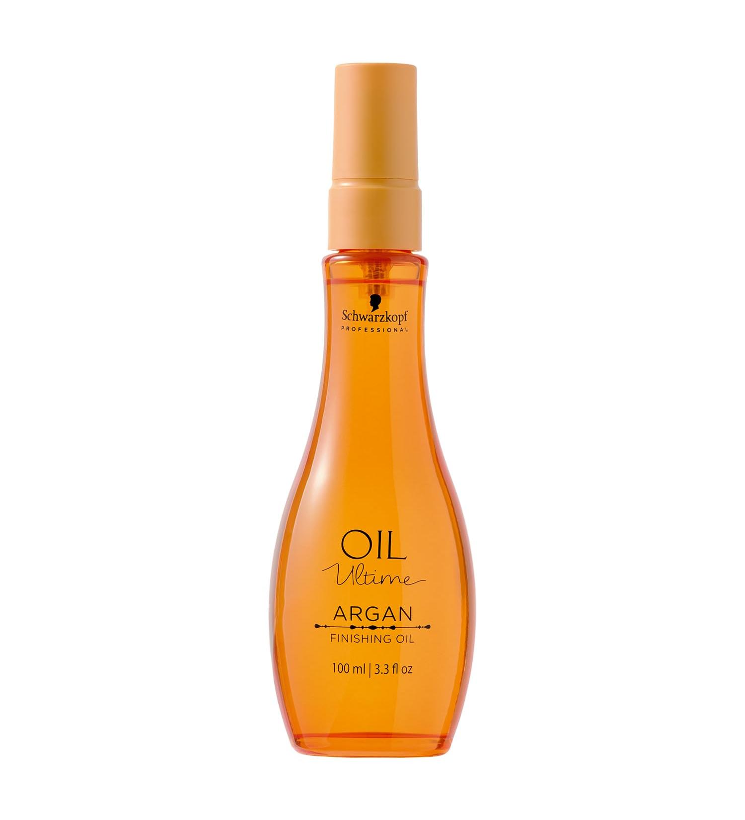 Schwarzkopf Professional Oil Ultime Argan Finishing Oil Hair Oil Normal Thick Hair Natural And Purified Smoothes The Cuticle Anti Frizz Heat Protection Shining Softing Nourishing Moisturizing 100 ml - Buy Online on GoSupps.com