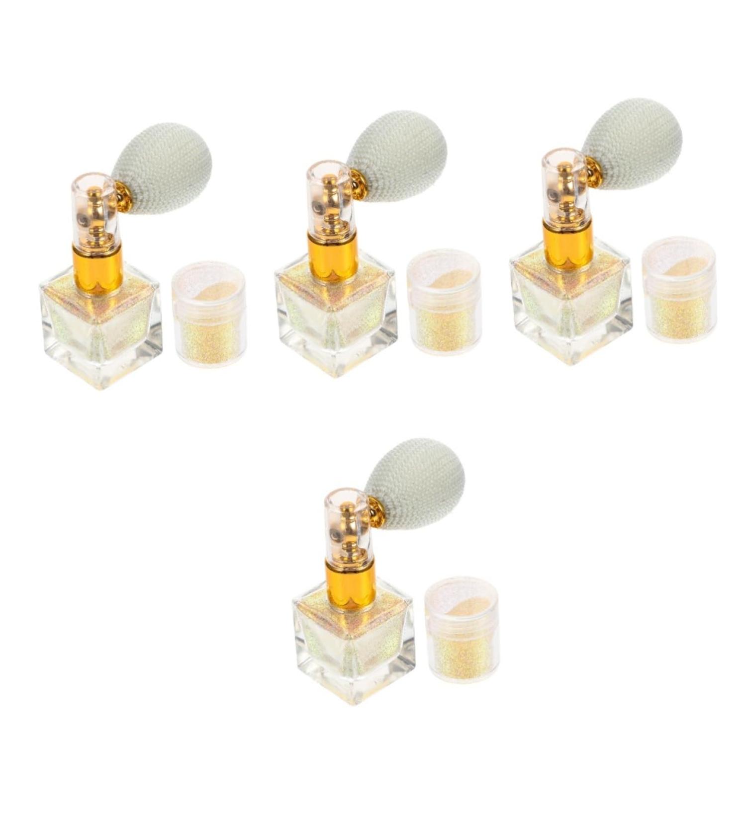 FOMIYES 4 Sets Body Air Bag Powder Makeup Highlighter Shimmering Spray Powder Highlight Powder Spray Nail 6.5x3cmx4pcs As Shown 2x4pcs - Buy Online on GoSupps.com