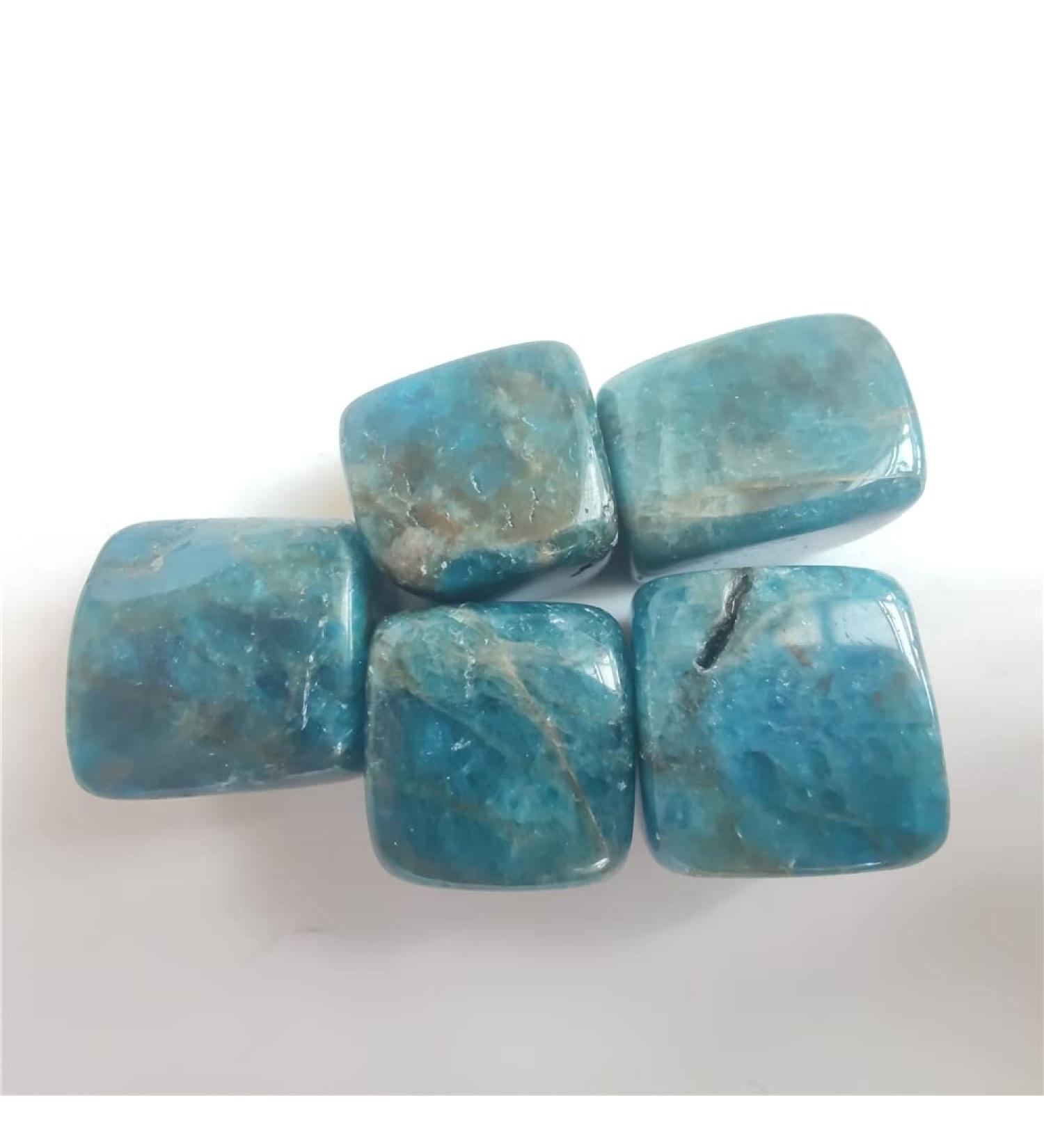 20-30mm Natural Raw Gemstone Apatite Minerals Specimen Irregular Shape Polished Rough Rock Stone Home Decoration Blue About 100g Home Goods (Color : Blue Size : About 100g) About 100g Blue - Buy Online on GoSupps.com