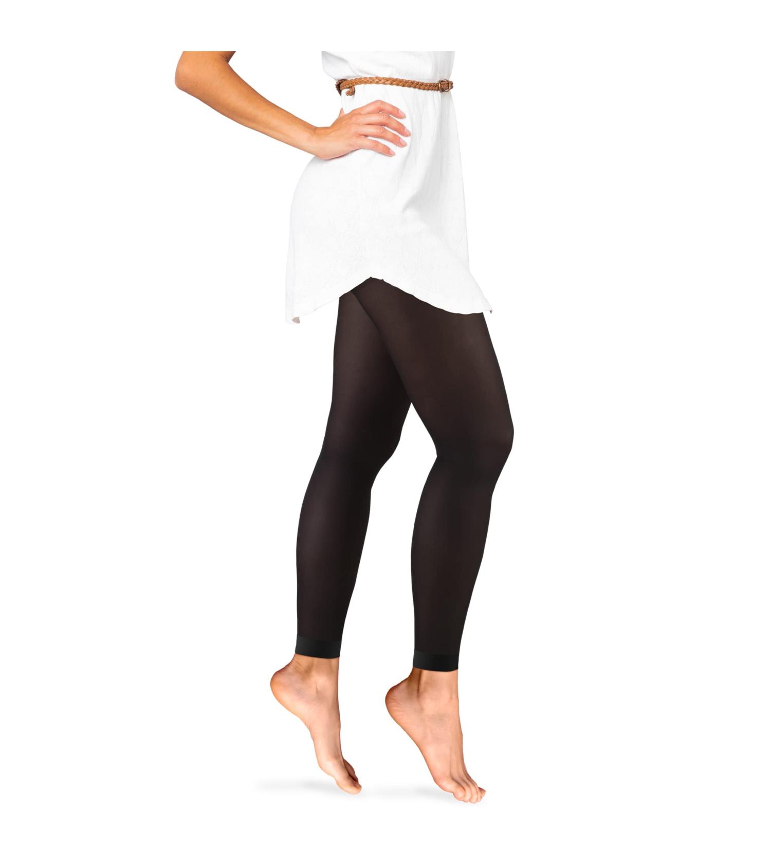 Buy Truform Women's 20-30 mmHg Medical Compression Tights - Footless Opaque Shapewear Support Pantyhose Black Small - International Shipping Available - Buy Online on GoSupps.com
