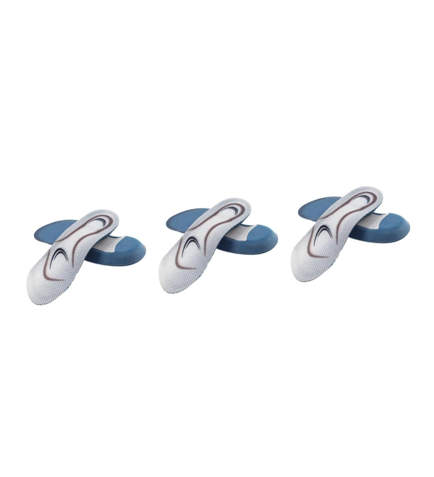 GLEAVI 3 Pairs Plantar Shoe Inserts - Orthotic Insoles for Men & Women | Comfortable Running Foot Pads - Buy Online on GoSupps.com