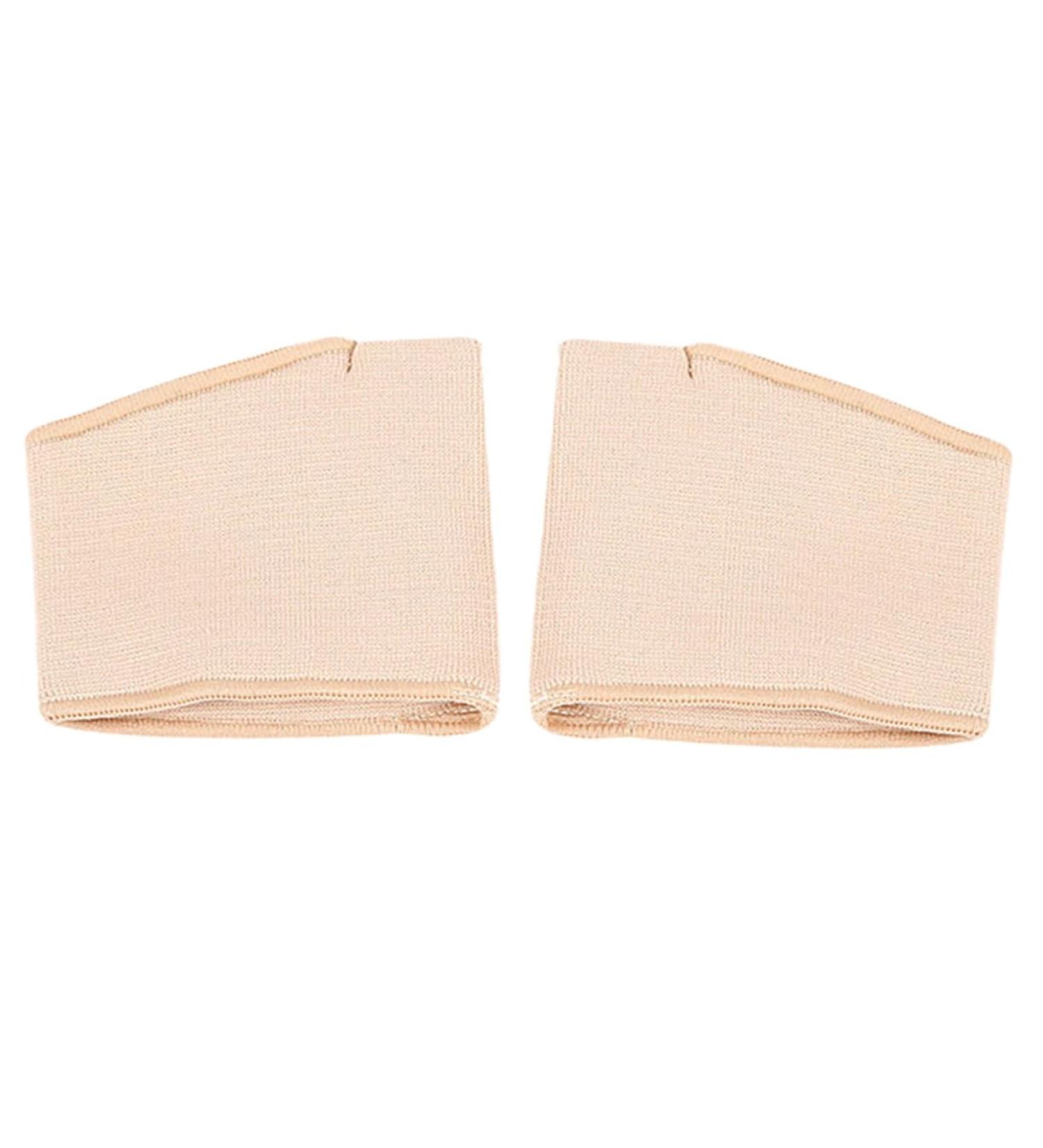 FRCOLOR Bunion Cushioning Pads - 2pcs Metatarsal Gel Sleeve & Separator | Skin Color Bunion Straightener & Cushions - Reusable Foot Care Solution - Buy Online on GoSupps.com