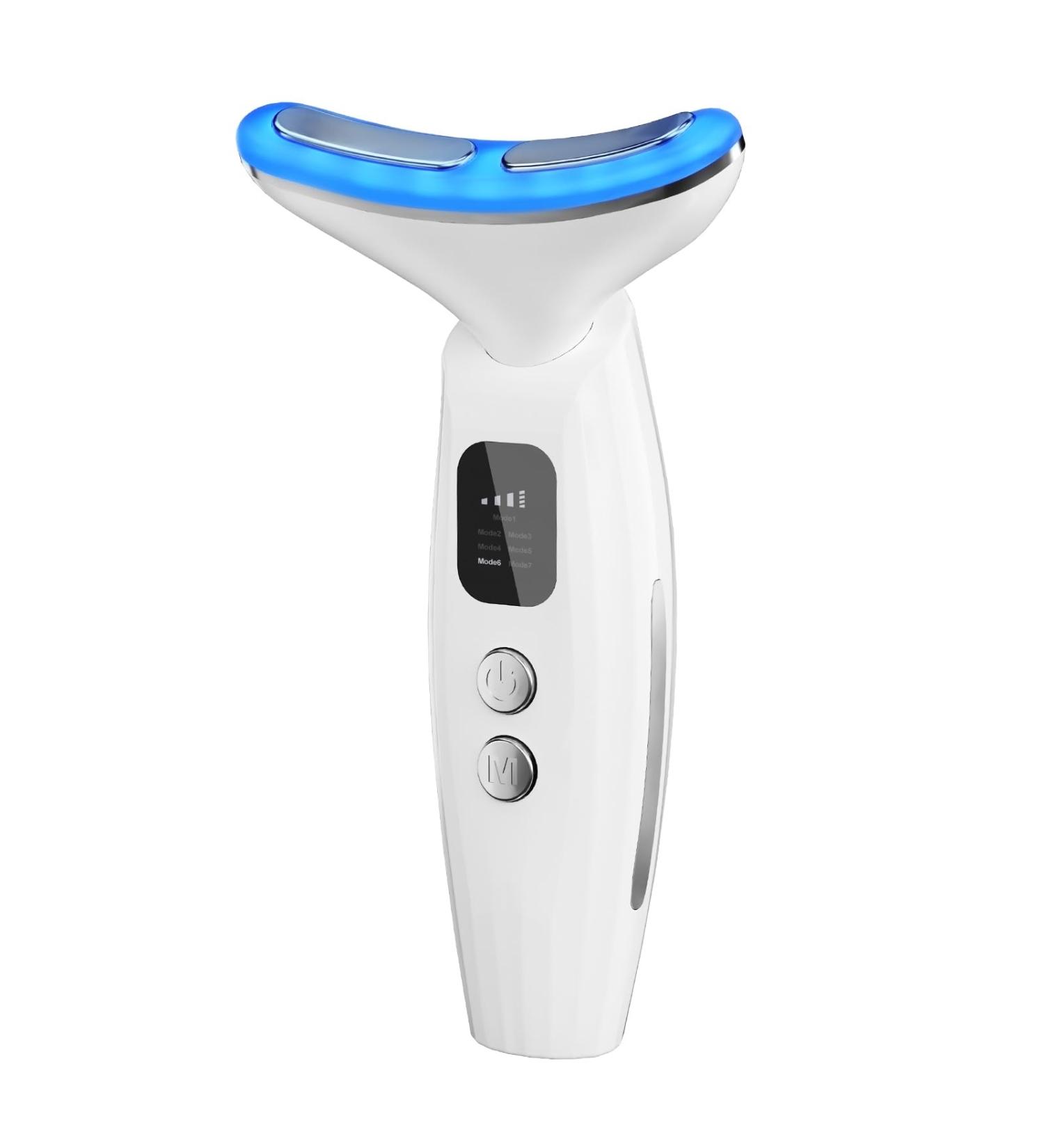 Neck Face Massager - 7-in-1 Electric Facial Tool | Skin Care & Relaxation | Hy-68 - International Shipping - Buy Online on GoSupps.com