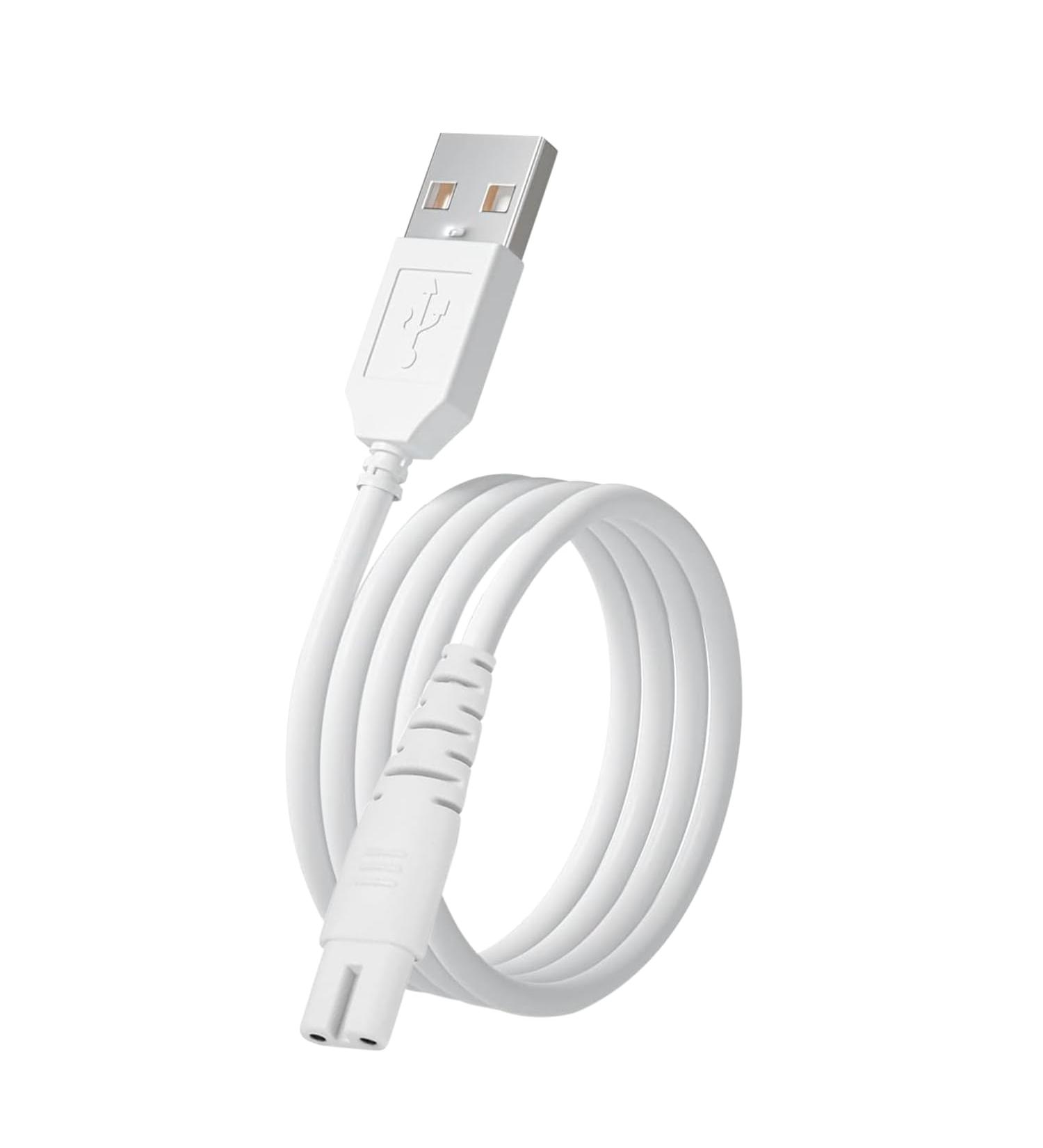 USB Charging Cable for Water Flosser - Universal Replacement Charger for Nicwell Fairywill Aquasonic & More - Buy Online on GoSupps.com