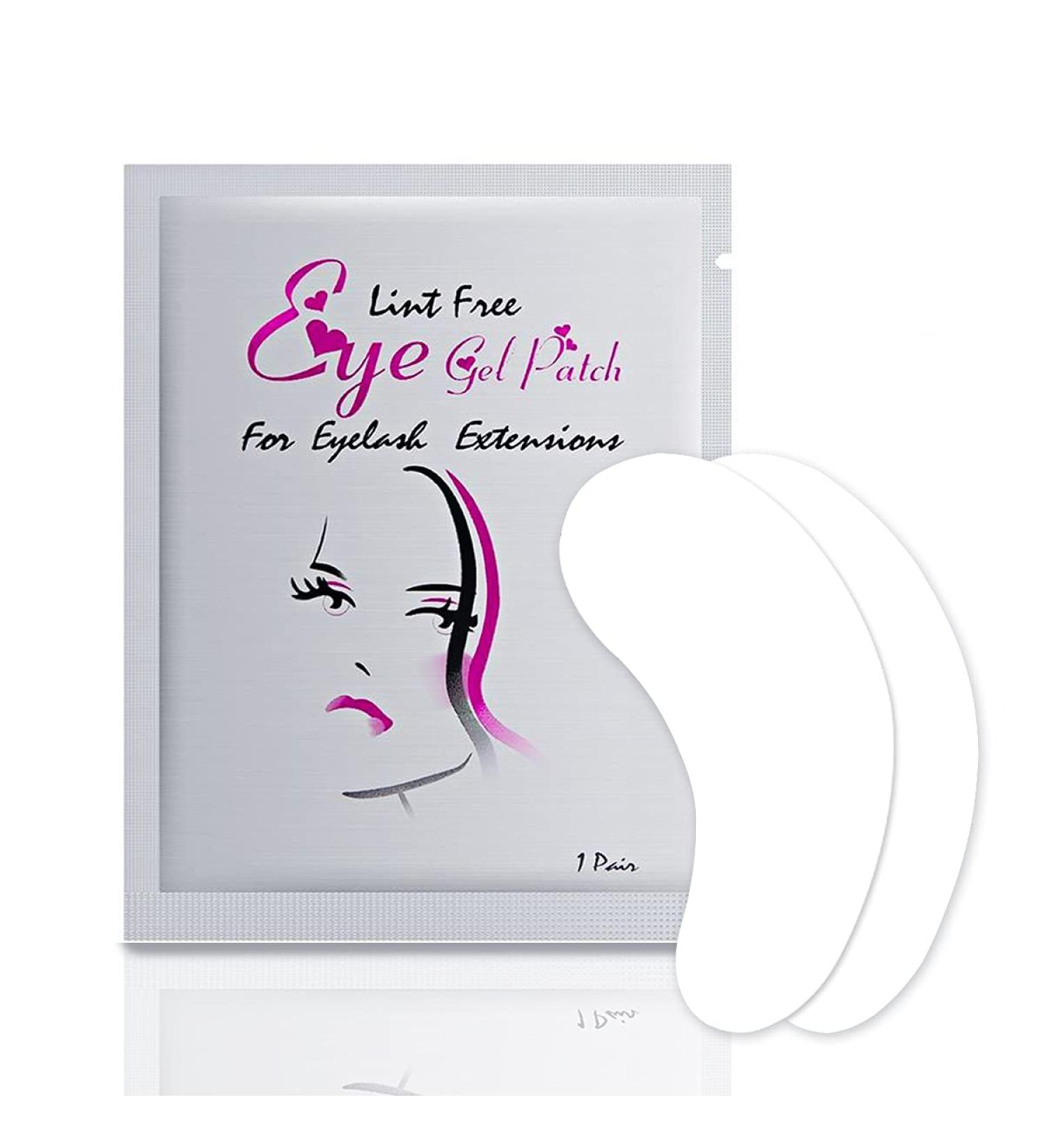 100 Pairs Under Eye Gel Patches | Lint-Free Eyelash Extension Pads - Buy Online on GoSupps.com