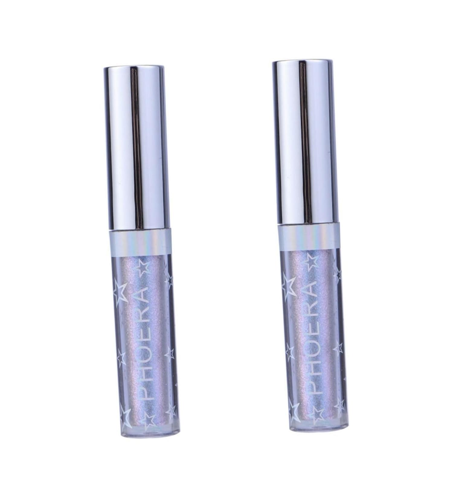 Beavorty Light Pink Eyeshadow 2pcs liquid eyeliner star light eyeshadows pearlescent eyeshadow eye shadow flash pigment - Buy Online on GoSupps.com