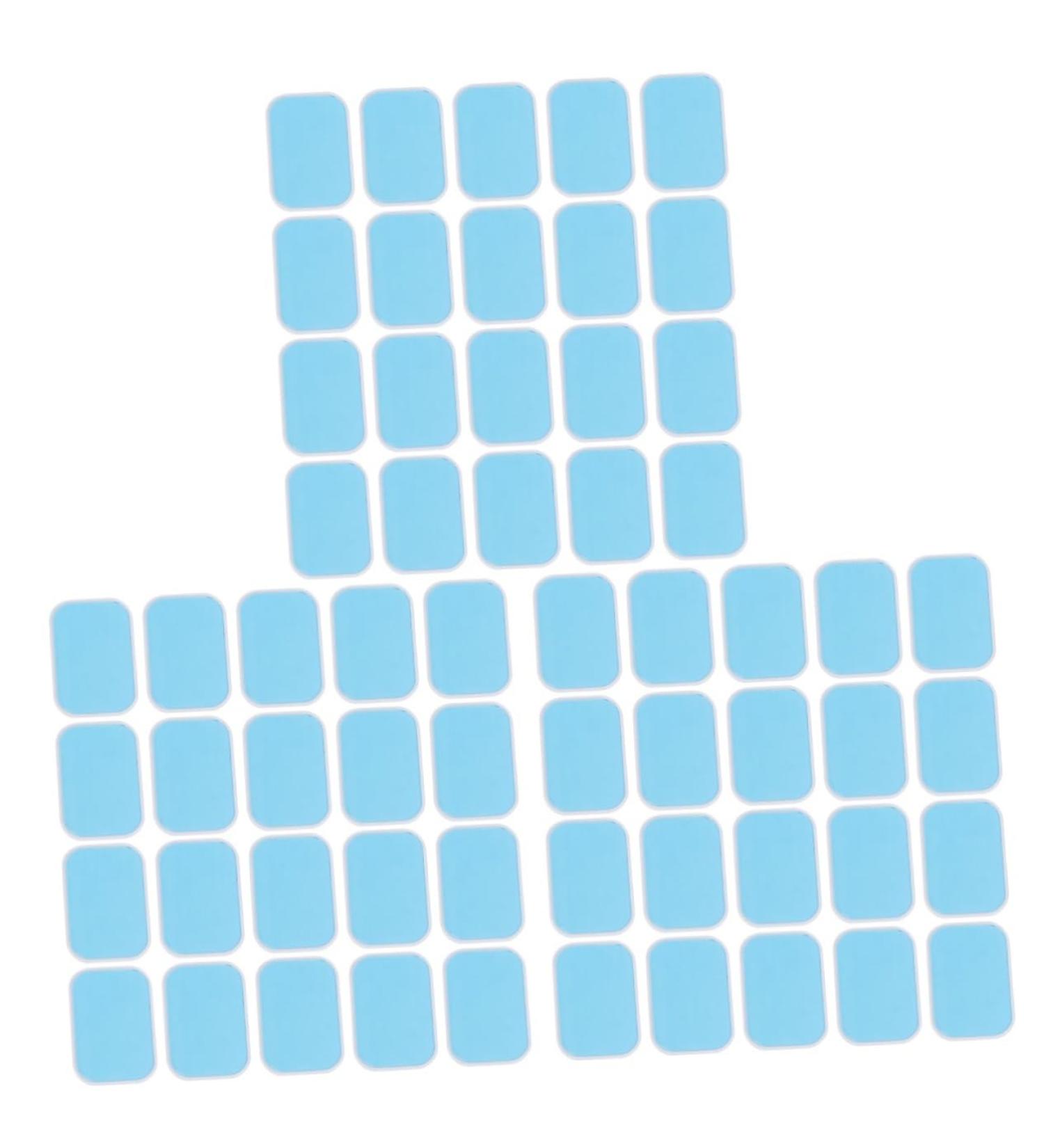 Buy TOVINANNA 60 STK Replacement Gel Pads for Abdominal Stimulators & Ice Hockey Helmets - Fitness Accessories | Durable Adhesive Patch Set - Buy Online on GoSupps.com