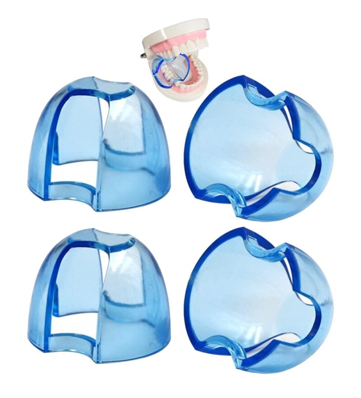 Wudaizhi 5pcs Dental Mouth Retractor Tube Expander - Blue Oral Care Tool for Clinics & Back Teeth International Shipping Available - Buy Online on GoSupps.com