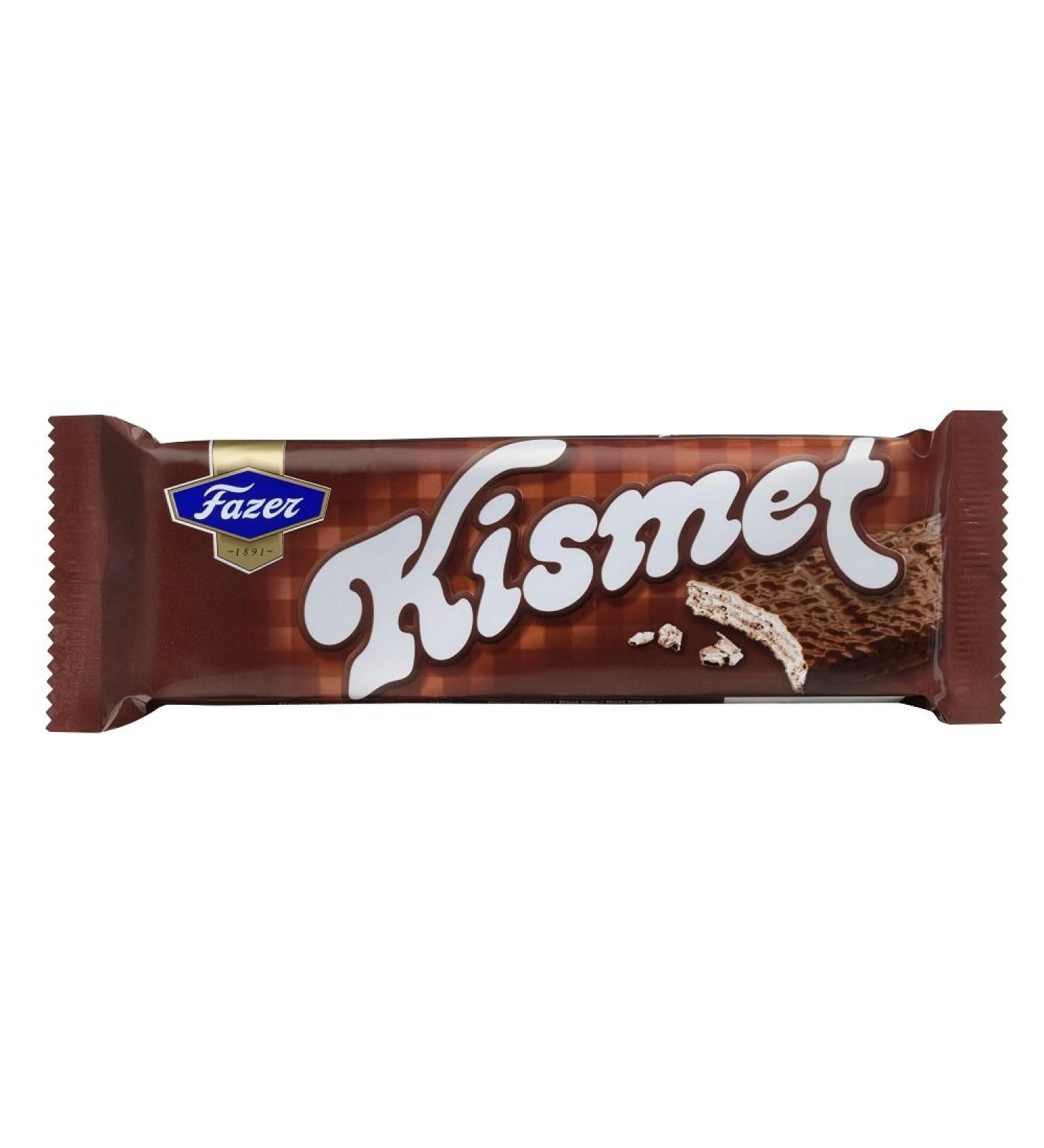 Fazer Make Kismet Gaufrette au chocolat 45 bars of 55 g
