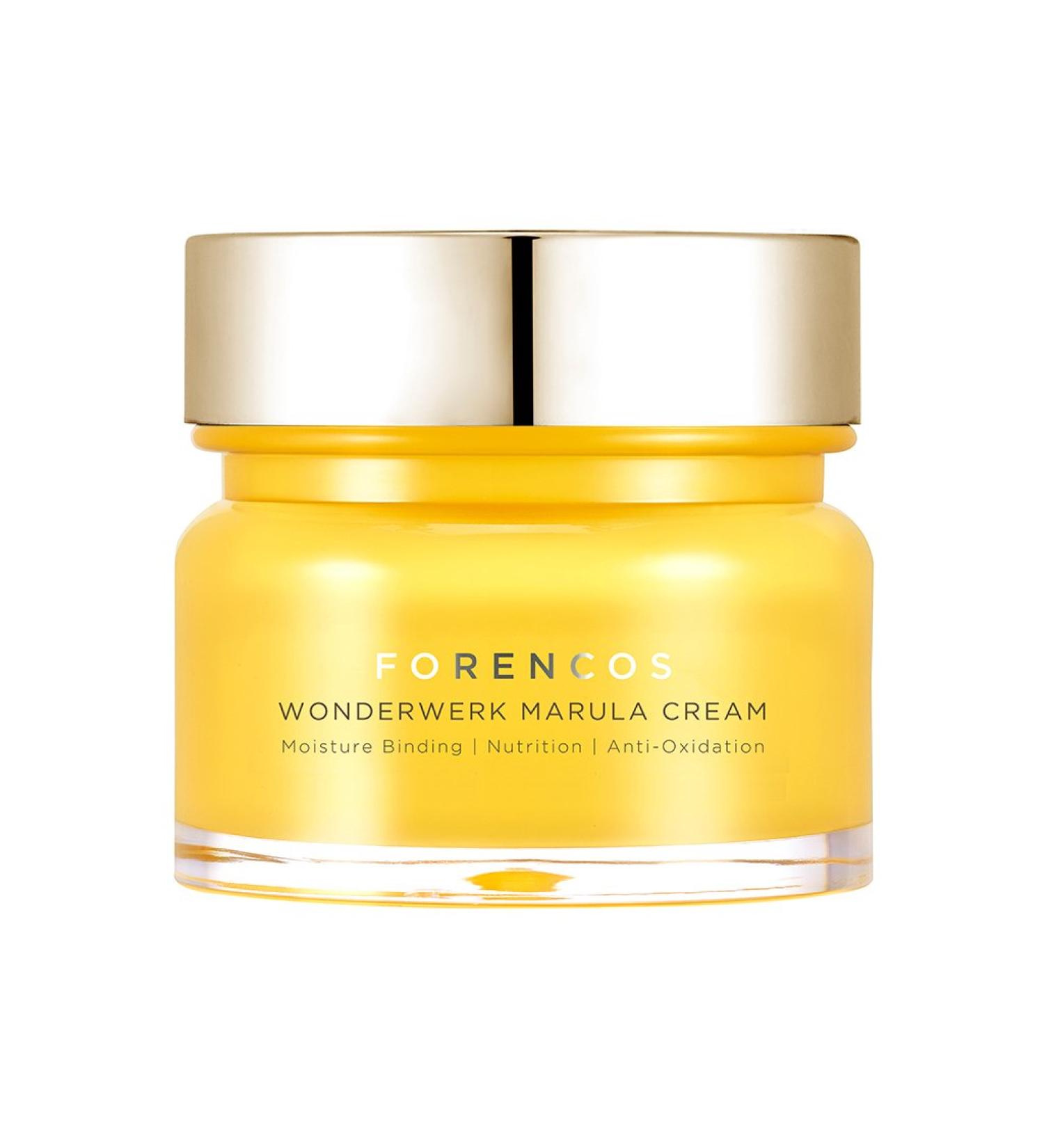 Buy FORENCOS Wonderwerk Marula Cream 1.69 fl. oz. - Deep Moisturizing Facial Cream with Marula Oil Honey Propolis & Hyaluronic Acid for Global Shipping - Buy Online on GoSupps.com
