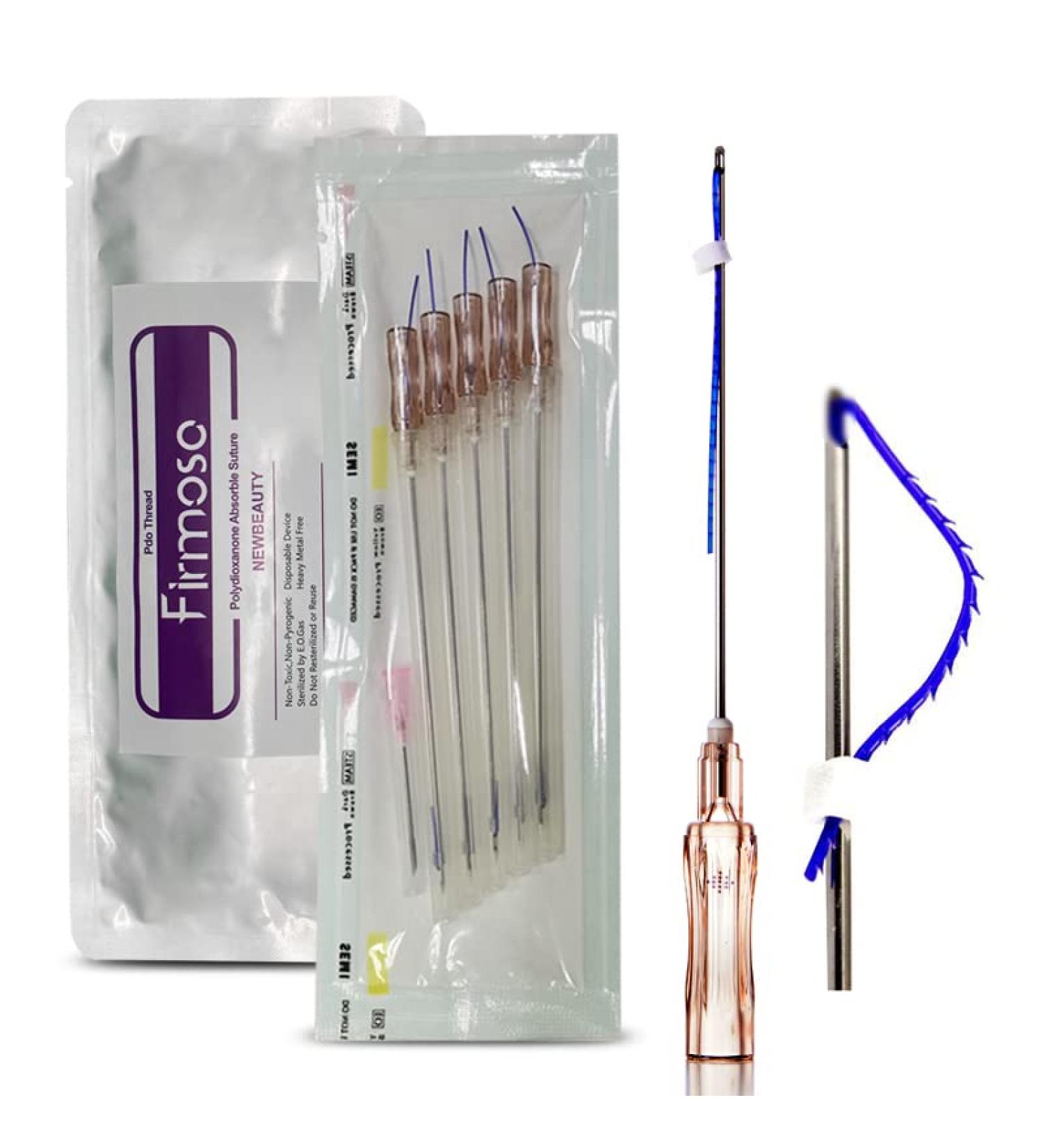 Pdo Face Thread 38MM Short Nose Tip Barbed Cog Blunt L Type 20pcs (cog 2-1 L 19G 38MM) - Buy Online on GoSupps.com