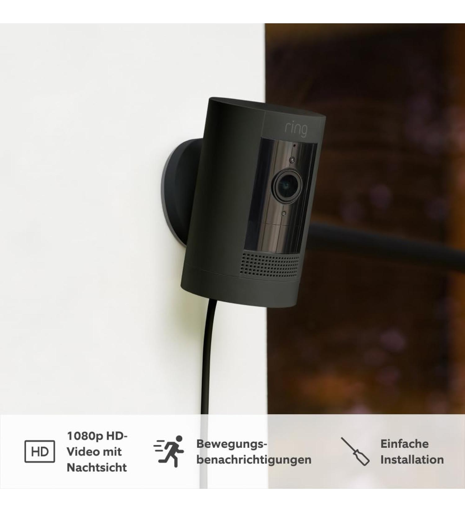 Ring Outdoor Camera Power Plug - 1080p HD Weather-Resistant Monitoring | Alexa Compatible | Buy 3 Safety Cameras for Home & Property - Buy Online on GoSupps.com
