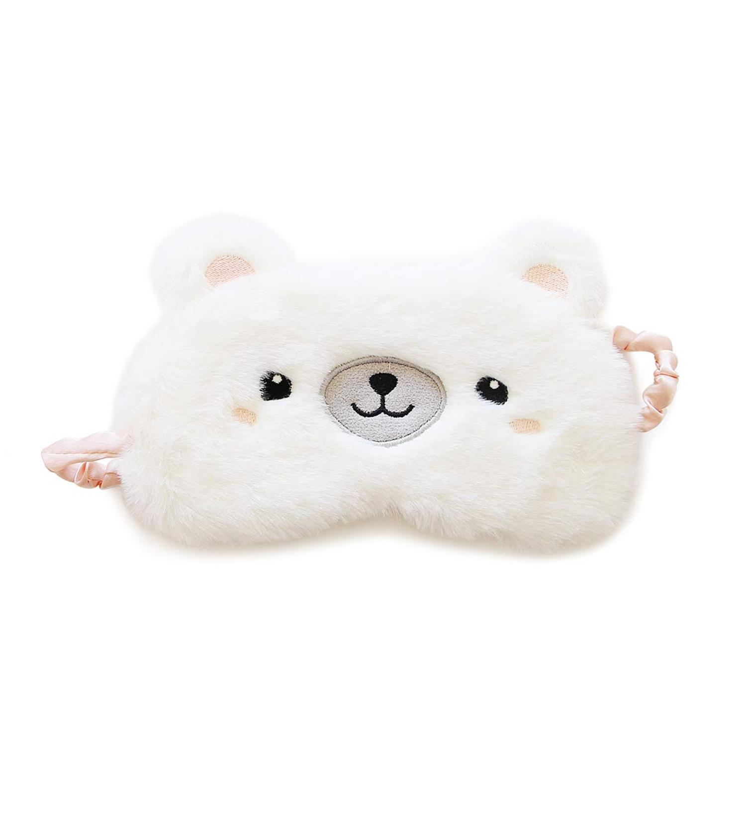Buy H Homewins Plush & Silk Sleep Mask - Ultra-Light Eye-Blocking Party Mask for Women (Polar Bear) - International Shipping Available - Buy Online on GoSupps.com