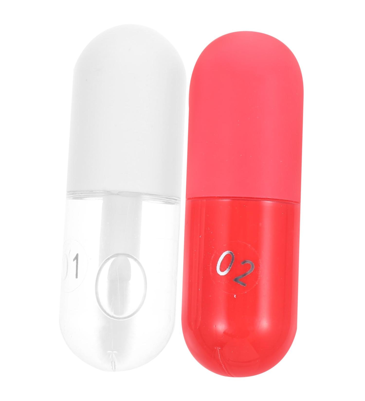 Buy Hemoton 2pcs Lip Oil Plumper - Botanical Lip Gloss & Clear Liquid Lipstick for Ultimate Hydration | International Shipping Available - Buy Online on GoSupps.com