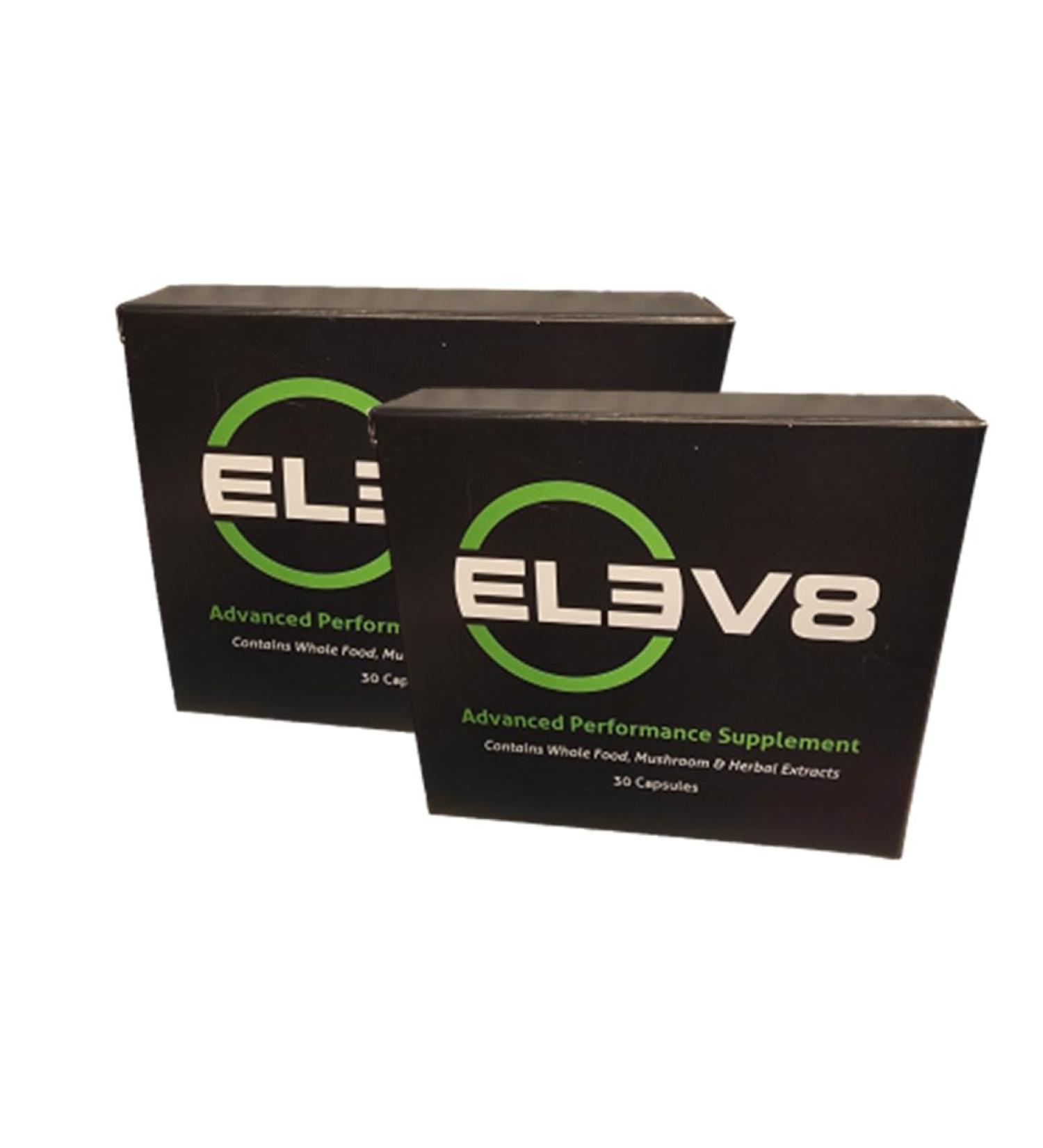 Bepic 2 Month Supply of Elev8 | 60 Capsules | Green Pills | 2 Boxes | US Formula | B Epic Elevate