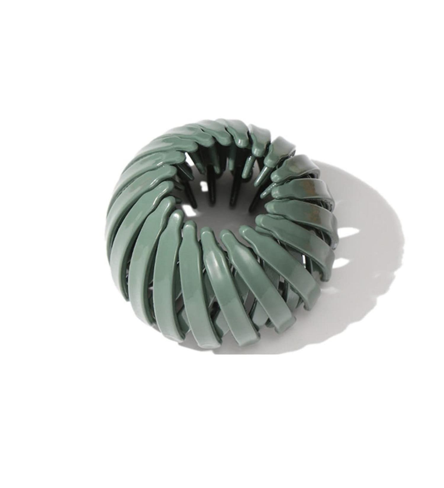 Expandable Pony Tail Holders Hair Clips Vintage Geometric Retractable Hair Loops Bird Nest Shaped Hair Clips Hair Donut Bun Maker Hair Accessory Hair Styling Tool for Women Girls - Buy Online on GoSupps.com