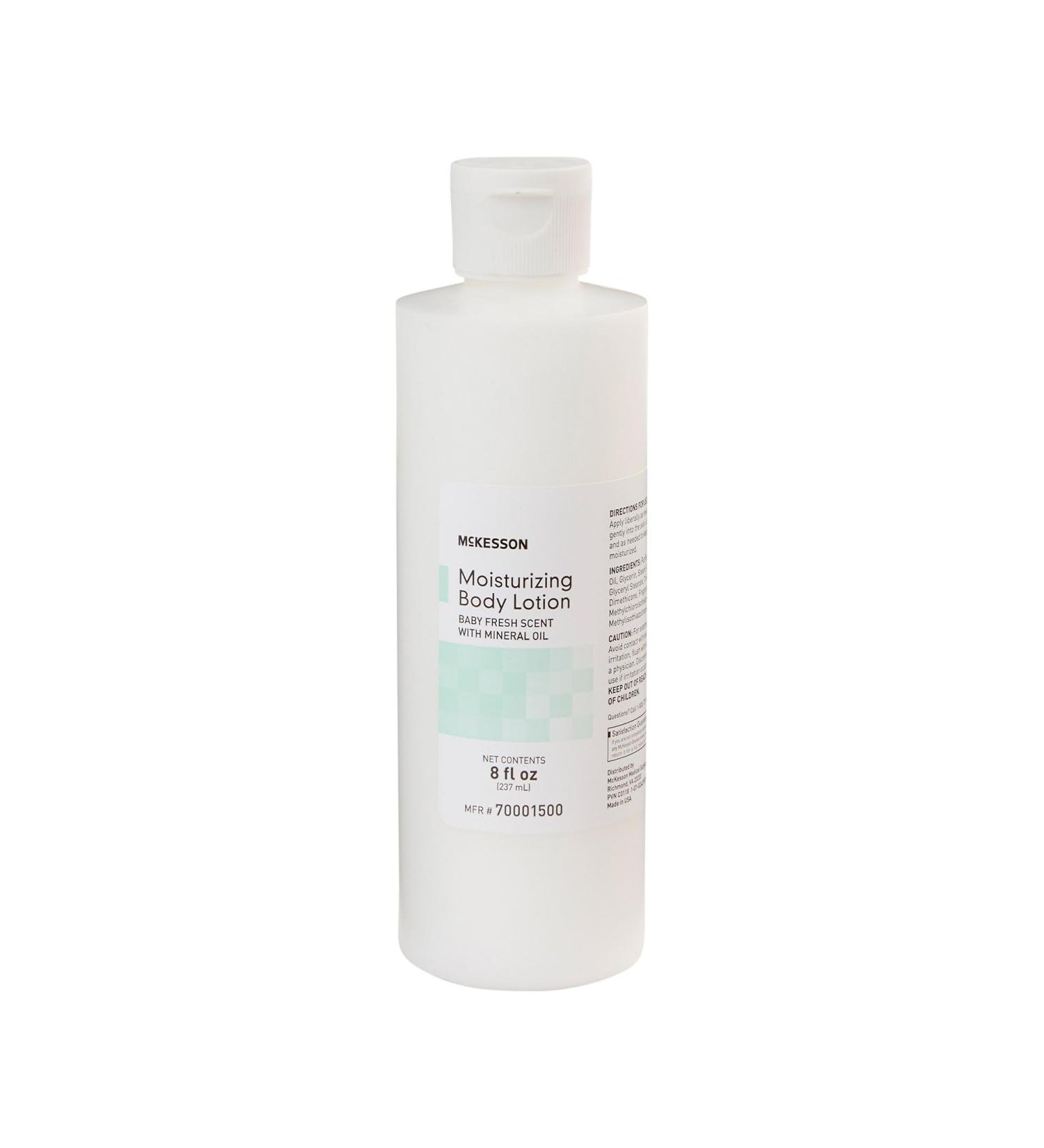 Buy McKesson Moisturizing Body & Hand Moisturizer - Baby Fresh Scent 8 oz - Fast International Shipping - Buy Online on GoSupps.com