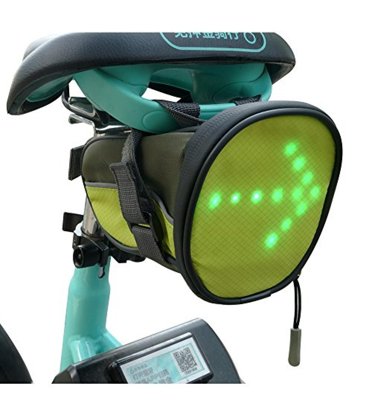 FANCYWING LED Turn Signal Bike & Electric Scooter Accessory - USB Rechargeable LED Backpack with Direction Indicator for Safe Cycling at Night - Buy Online on GoSupps.com