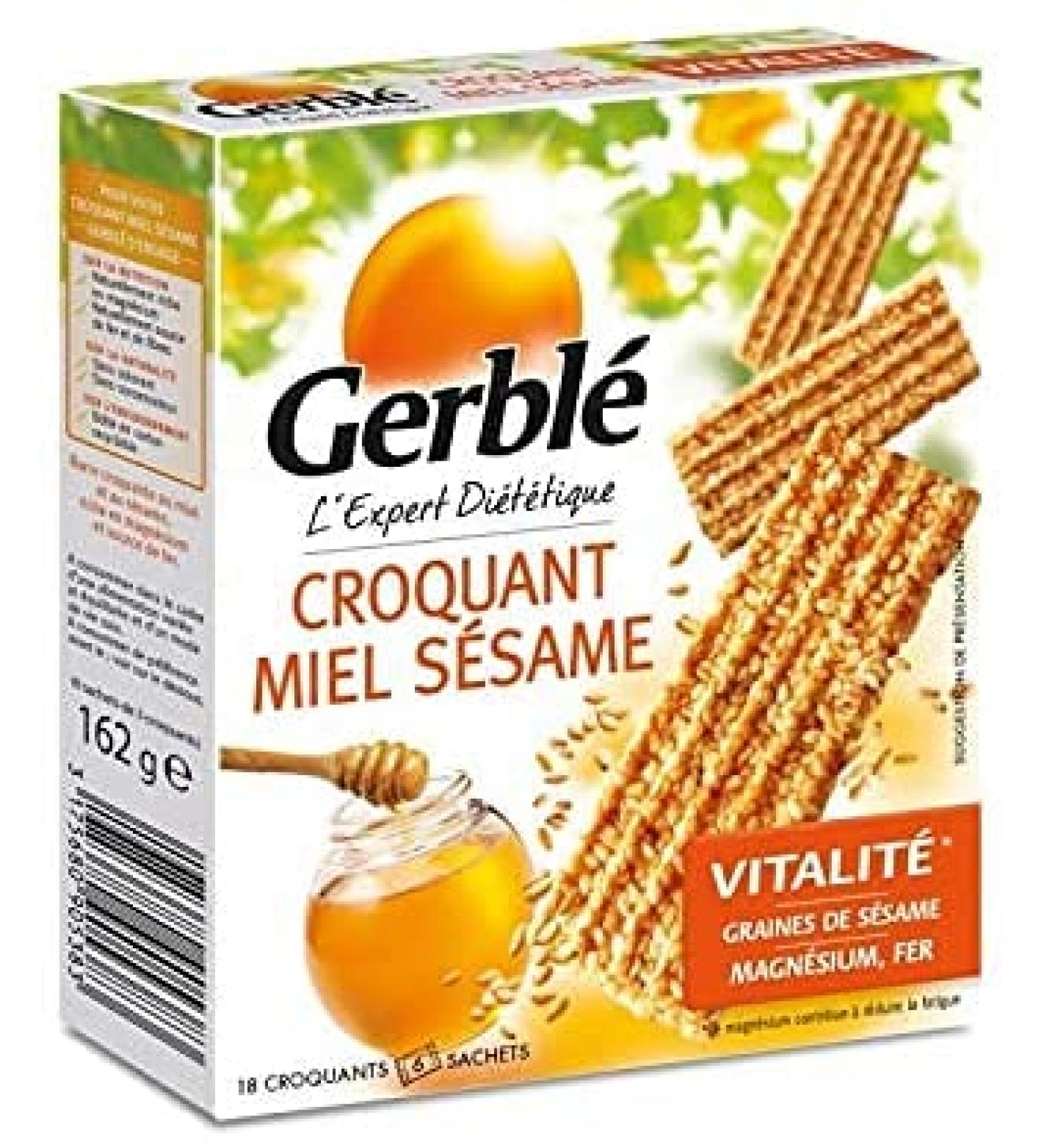 GERBL - Crunchy Honey Sesame 162G - Pack of 3 - best offer - Buy Online on GoSupps.com