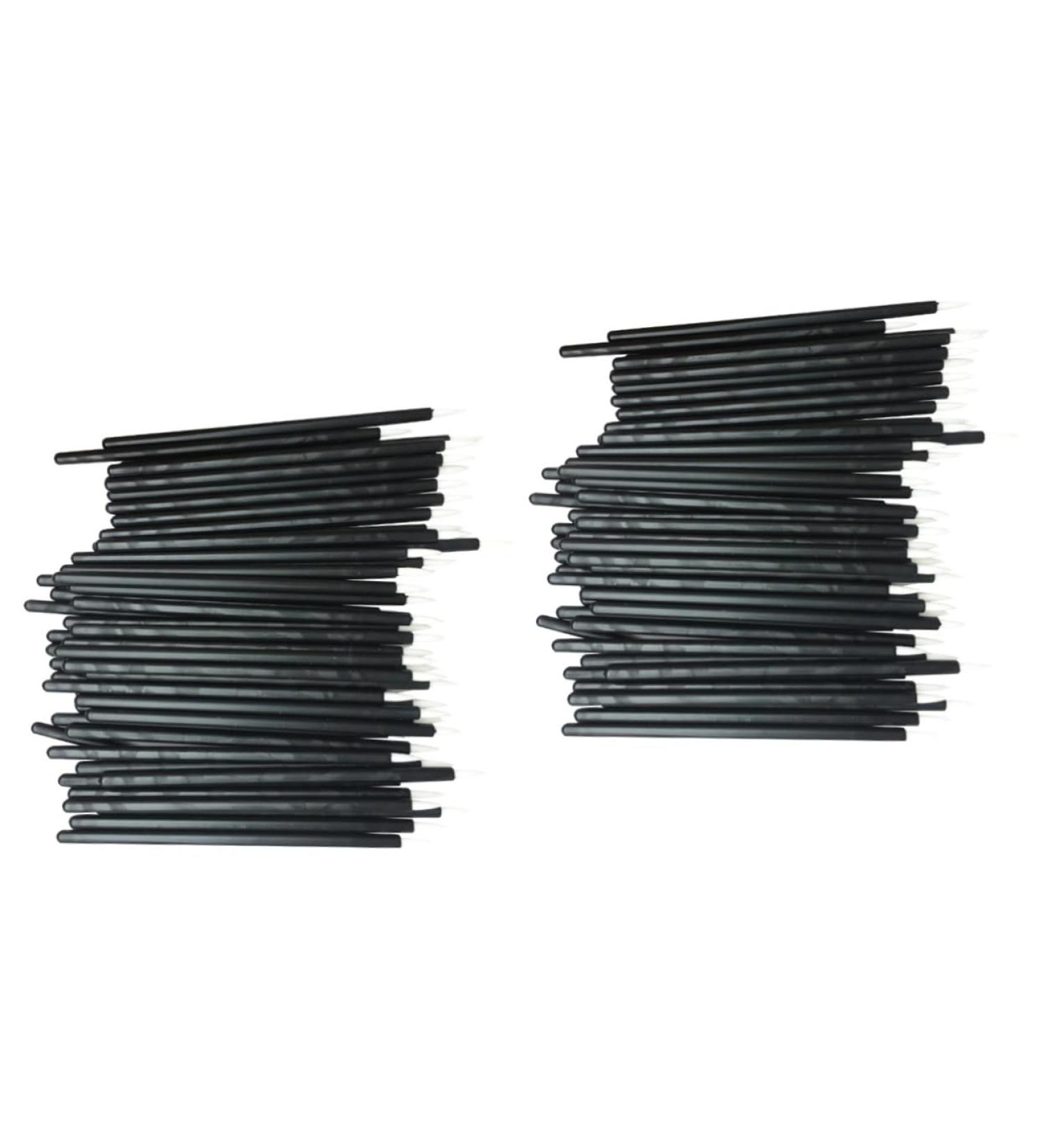 Ipetboom 200 Pcs Wand Applicator Eyeliner Makeup Gadgets Eye Makeup Tools Makeup Brush Soft Head - Buy Online on GoSupps.com