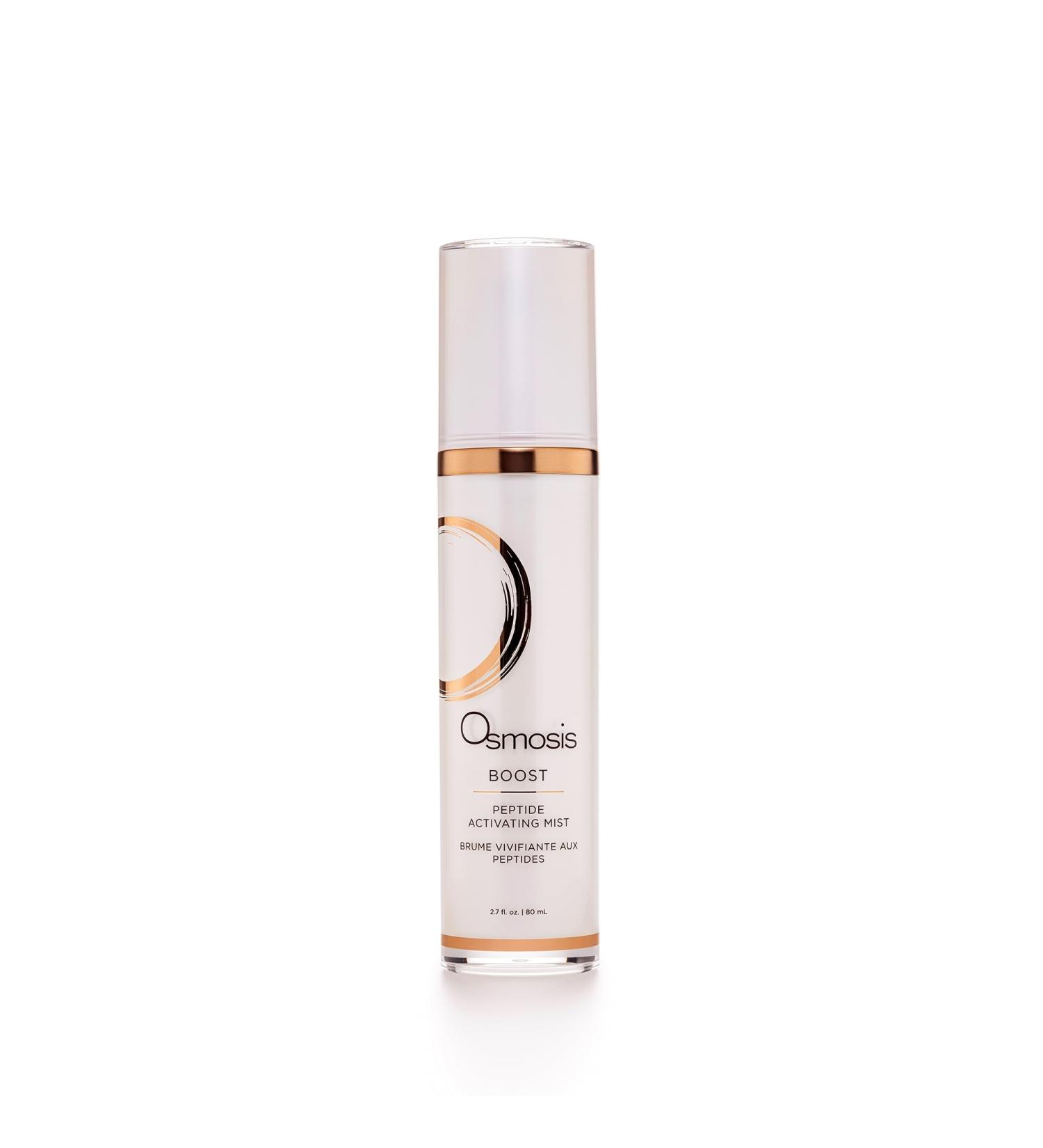 OSMOSIS BOOST Peptide Activating Hydrating Facial Mist with Hyaluronic Acid for Aging Pigmented Sensitive and Dry Skin 2.7 Fl Oz - Buy Online on GoSupps.com