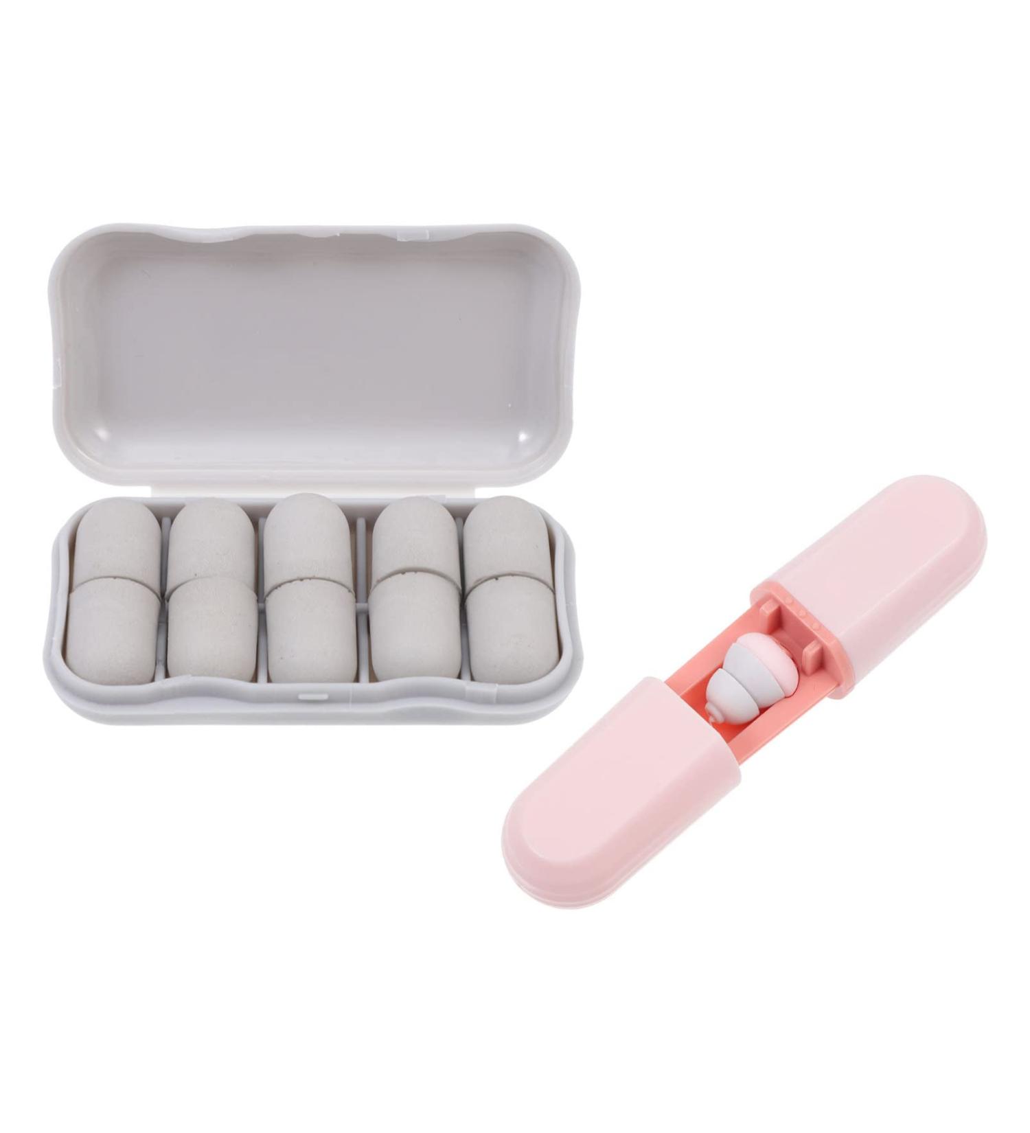 Buy Reusable Anti-Noise Earplugs for Sleeping | Comfortable Sound Blocking Earplugs - Pink | International Shipping - Buy Online on GoSupps.com