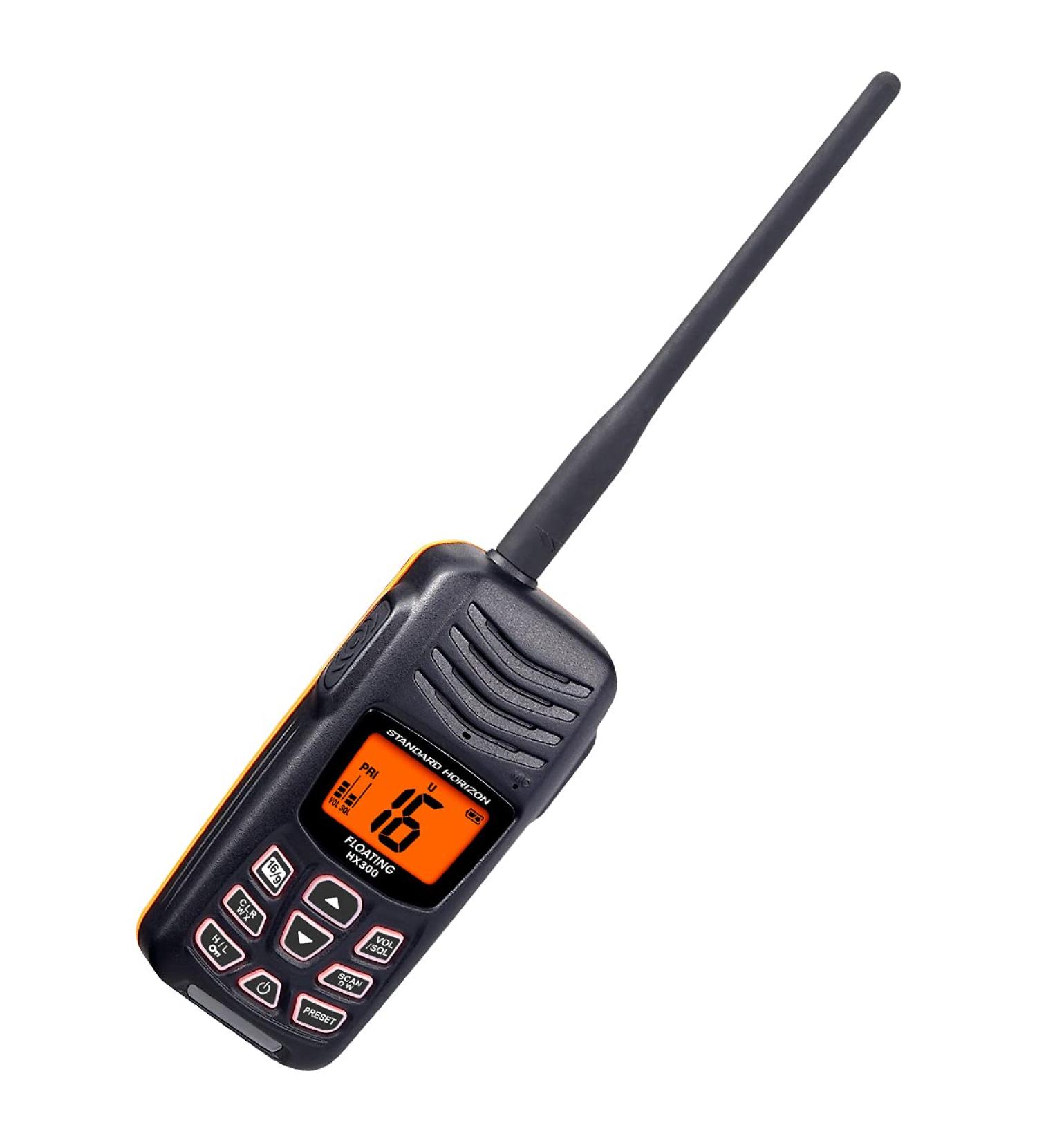 Standard Horizon HX300 Standard HX300 Handheld VHF Marine Radio - Buy Online on GoSupps.com