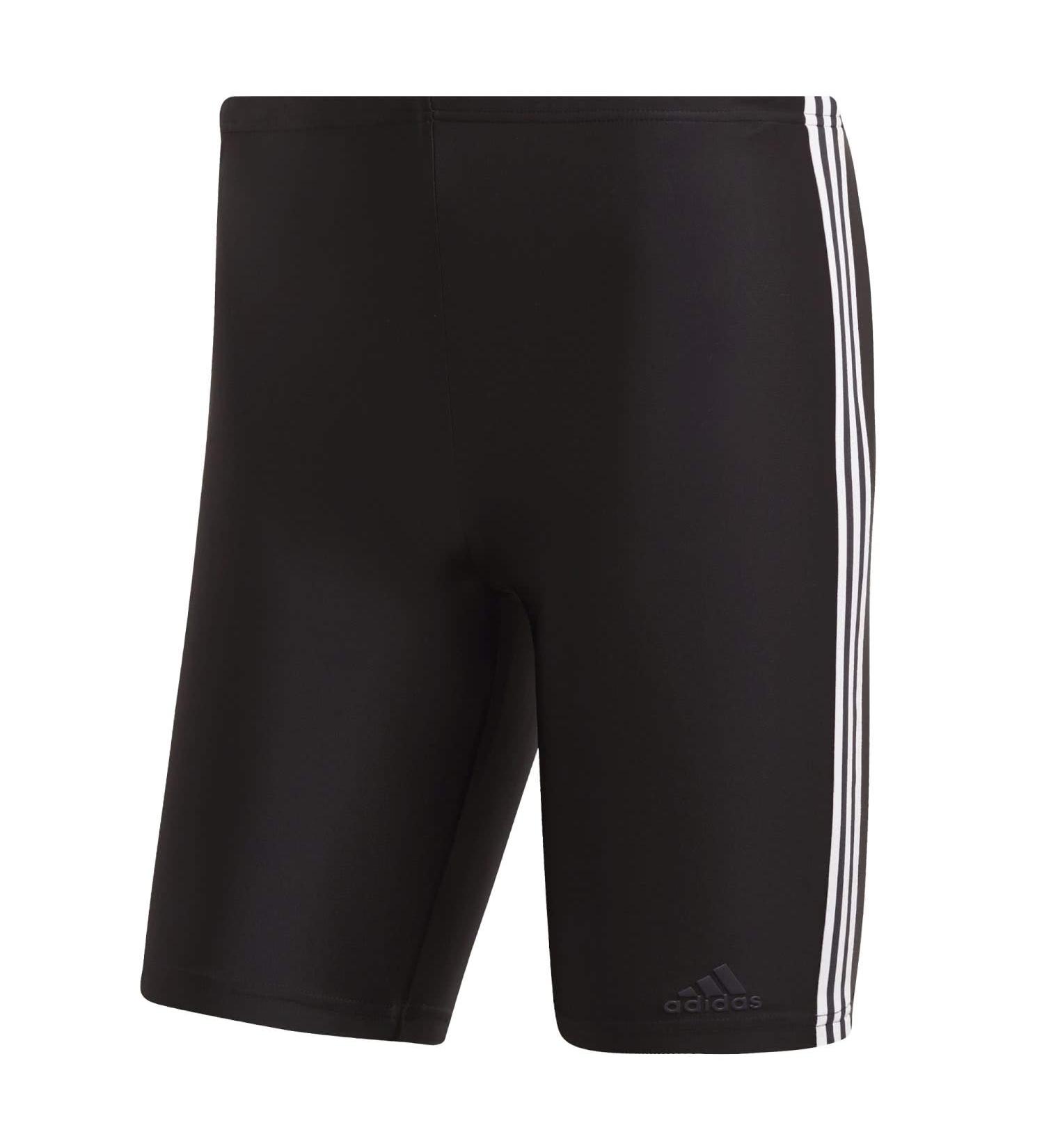 adidas Men's 3-stripe Jammer Swim Trunks Black/White XL EU