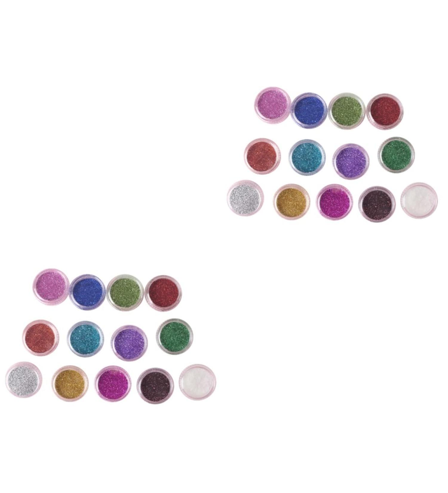 Beavorty 24 Boxes Pearl eyeshadow palette Glitter eyeshadow pigments powder eye shadow Glitter powder flash mediumx2pcs Assorted Colorx2pcs - Buy Online on GoSupps.com