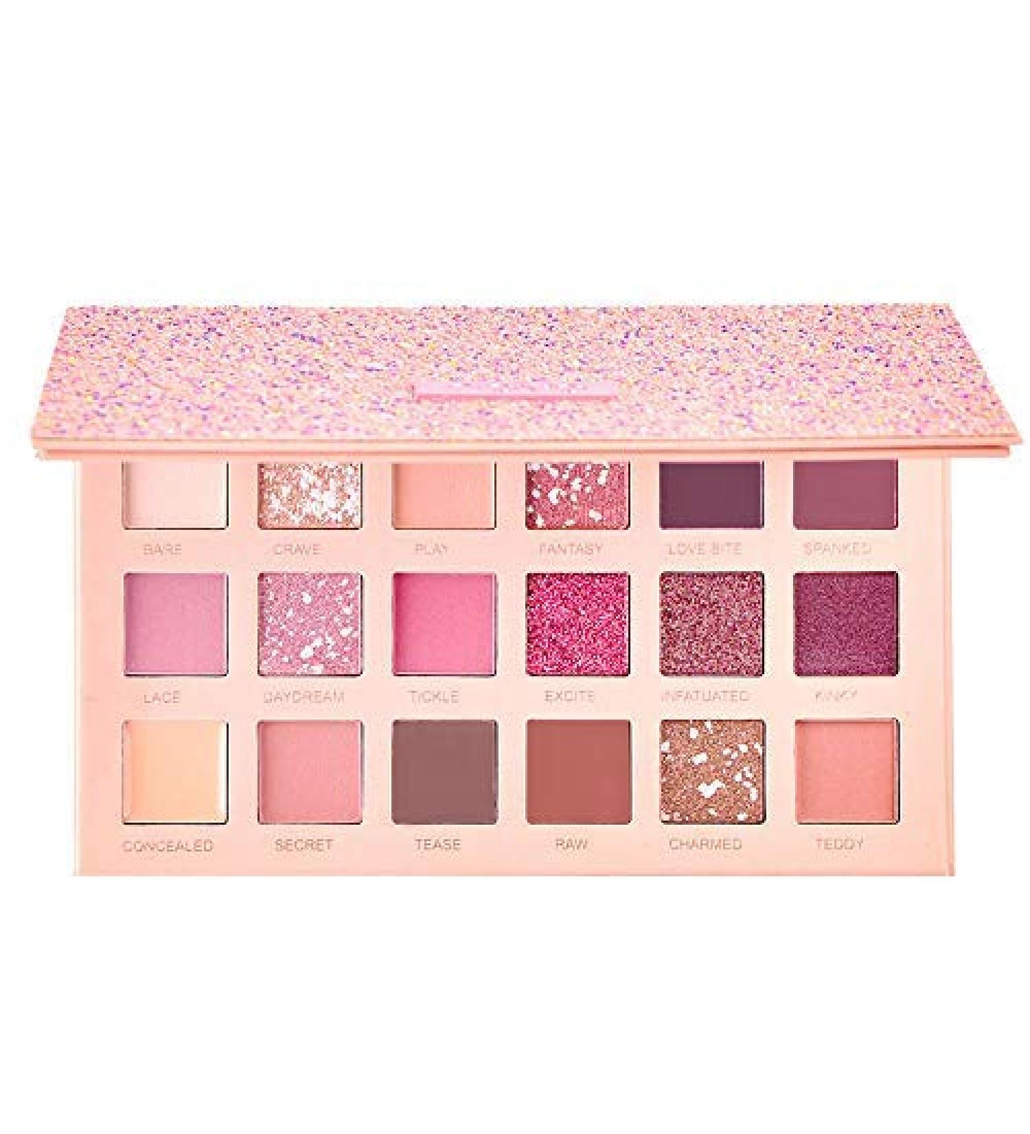 18-COLOR Nude Eyeshadow Palette - Blendable, Long-lasting Shimmer & Matte Shades - Buy Online on GoSupps.com