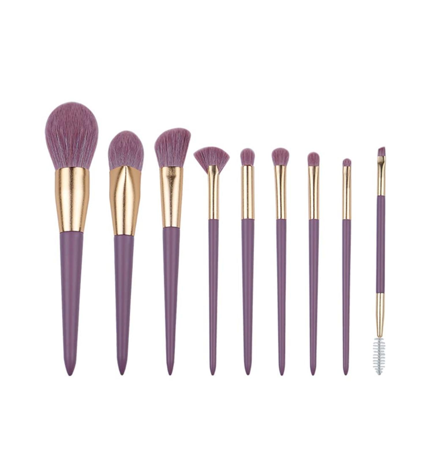 Premium Makeup Brush Set - Foundation Eyebrow Eyeshadow & Powder Brushes for Flawless Application | Shop Internationally - Buy Online on GoSupps.com