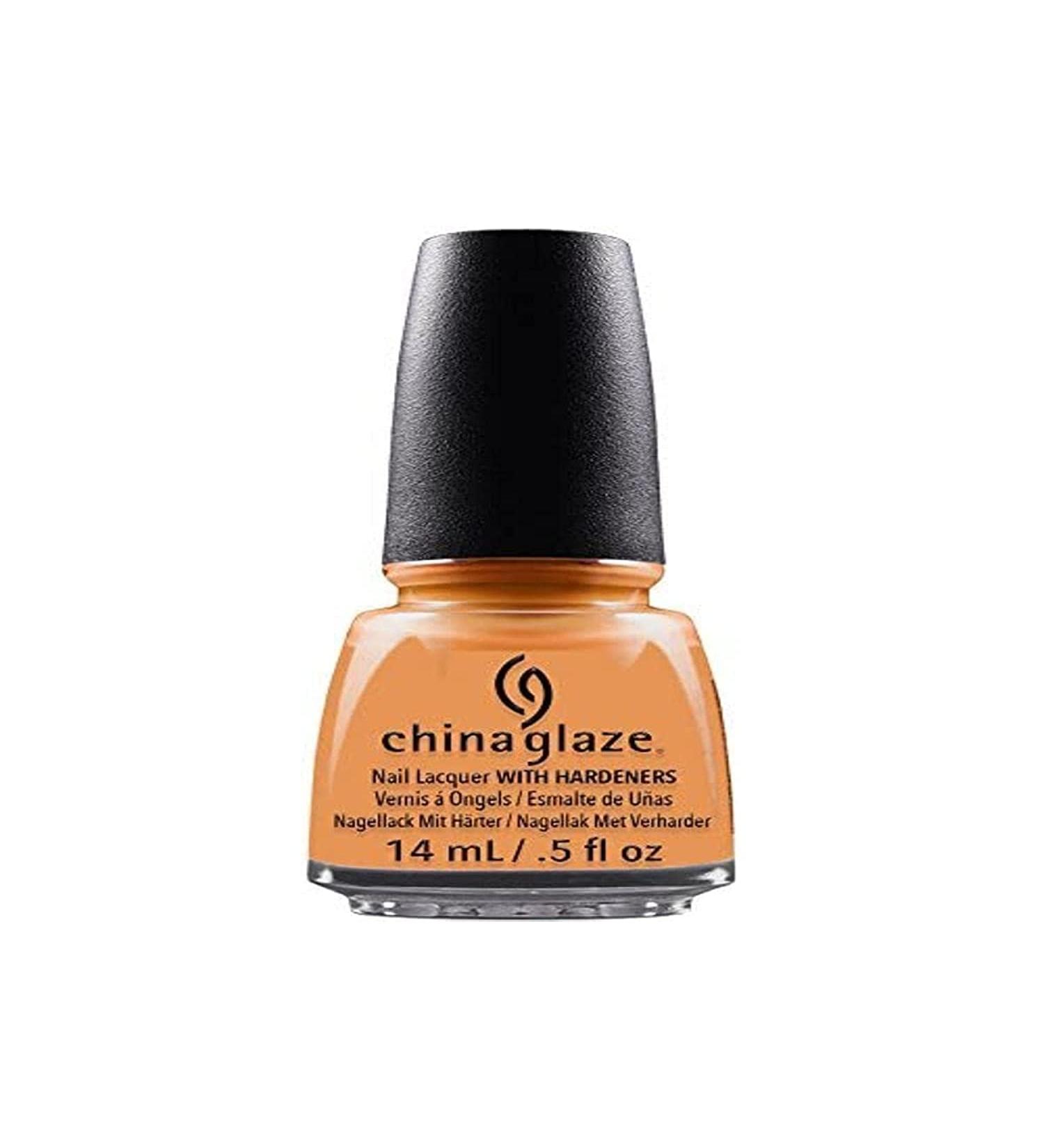 China Glaze Sun of a Peach Nail Polish Lacquer with Hardeners 14ml - Buy Online on GoSupps.com