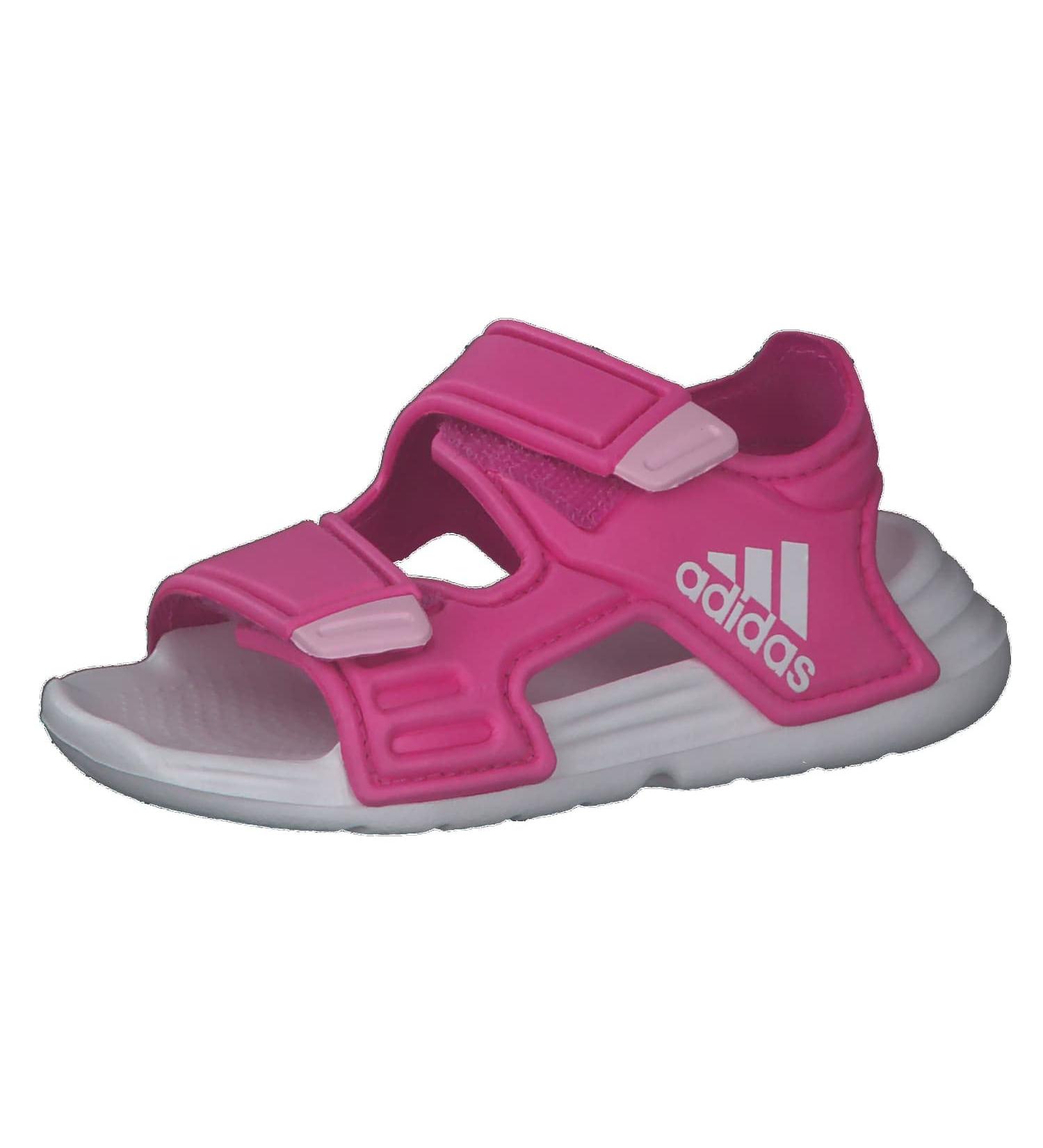 adidas Altaswim Beach & Pool Shoes - Kids Unisex - 3 UK Child - Lucid Fuchsia/White/Clear Pink - Buy Online on GoSupps.com