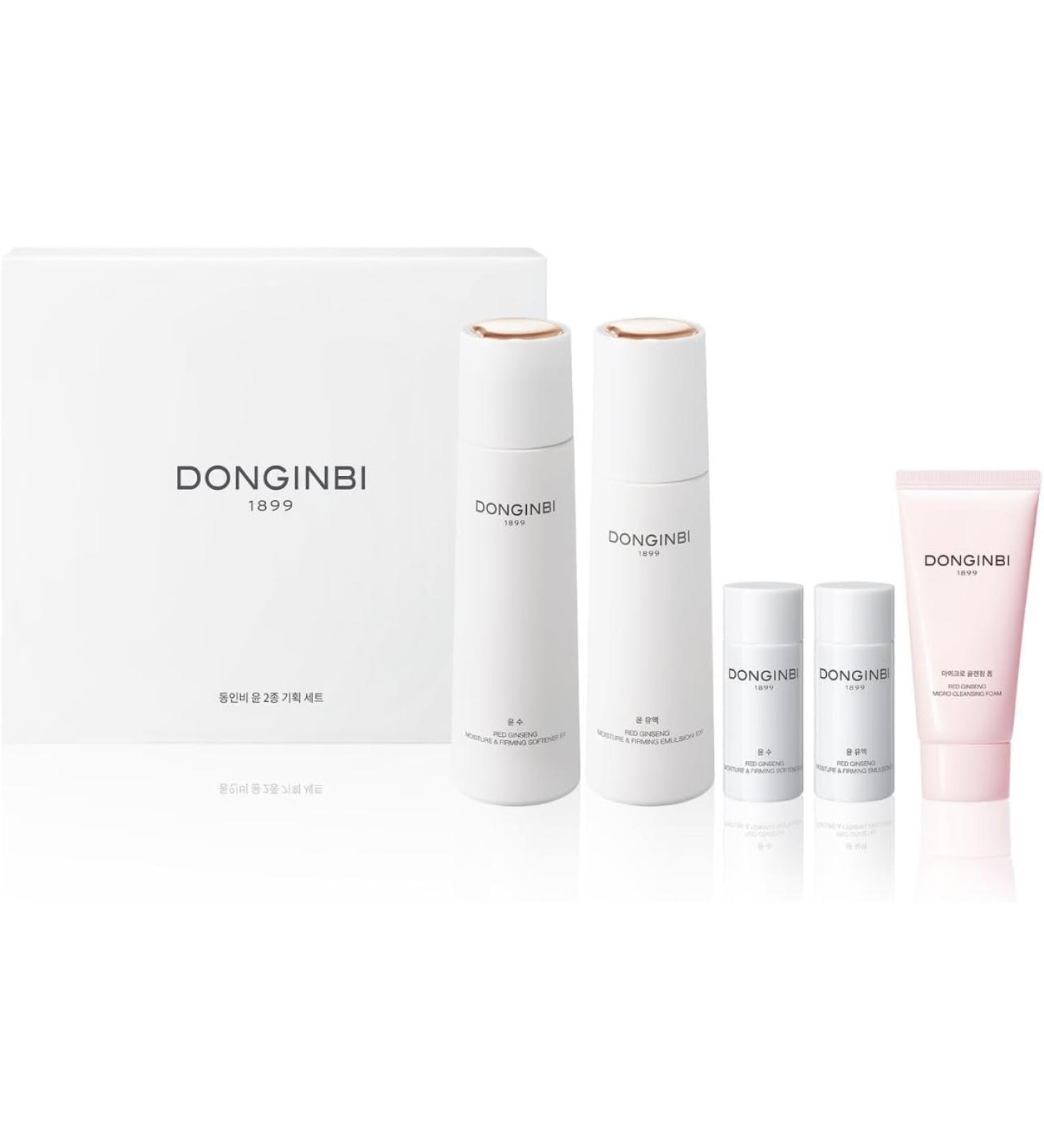 Donginbi Red Ginseng Moisturizing & Firming Set EX | Anti-Aging Korean Skin Care Routine for Smooth Radiant Skin | Moisture Skincare Set - Shop Now - Buy Online on GoSupps.com