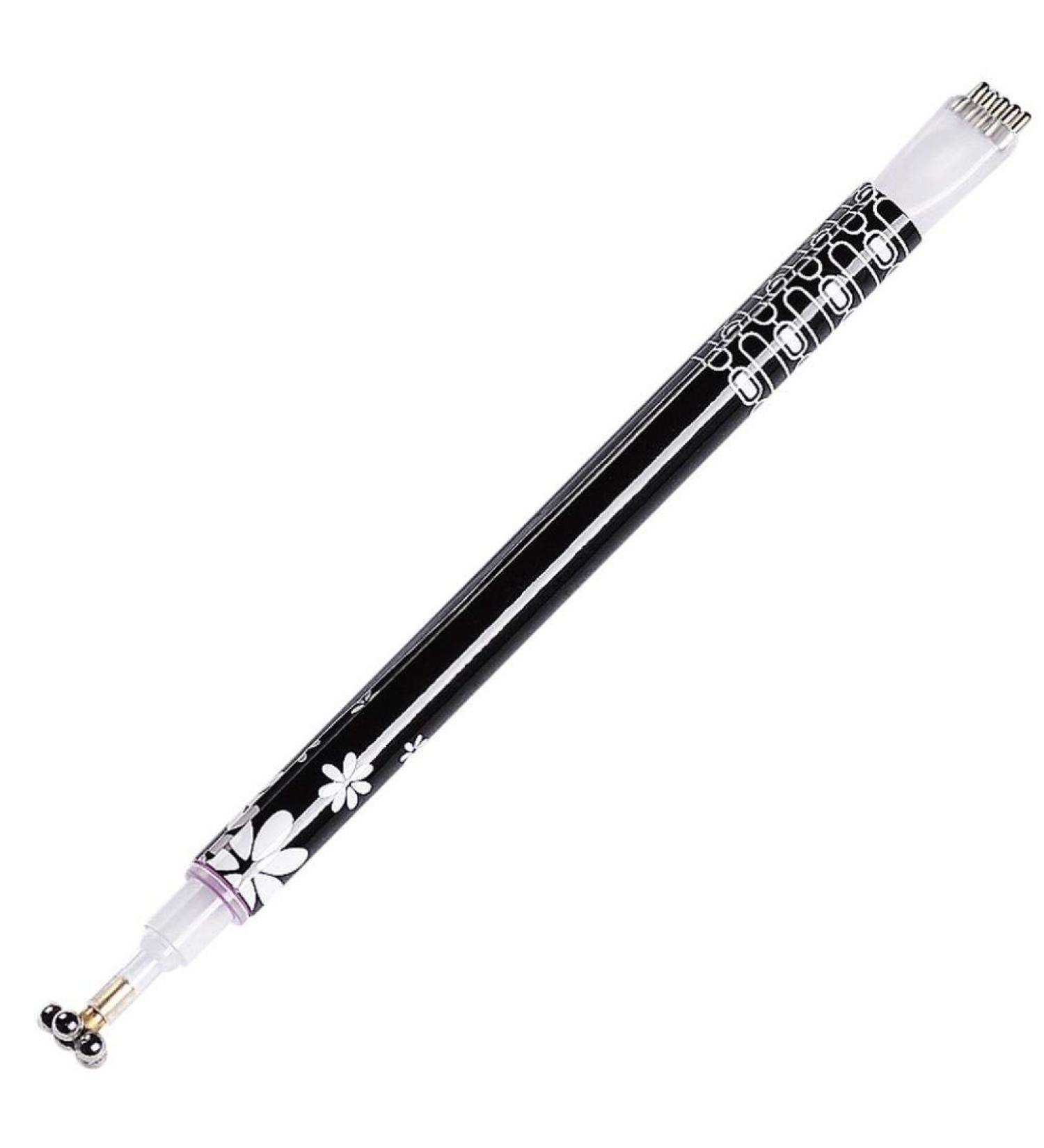 Double Head Magnet Stick Tool for 3D Magnetic Cat Eye Gel - Creative Nail Art Manicure - Black - Buy Online on GoSupps.com