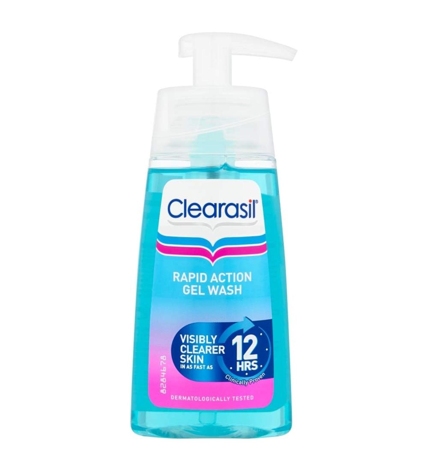 Clearasil Rapid Action Cleanser Acne Face Wash Gel 150ml - Buy Online on GoSupps.com