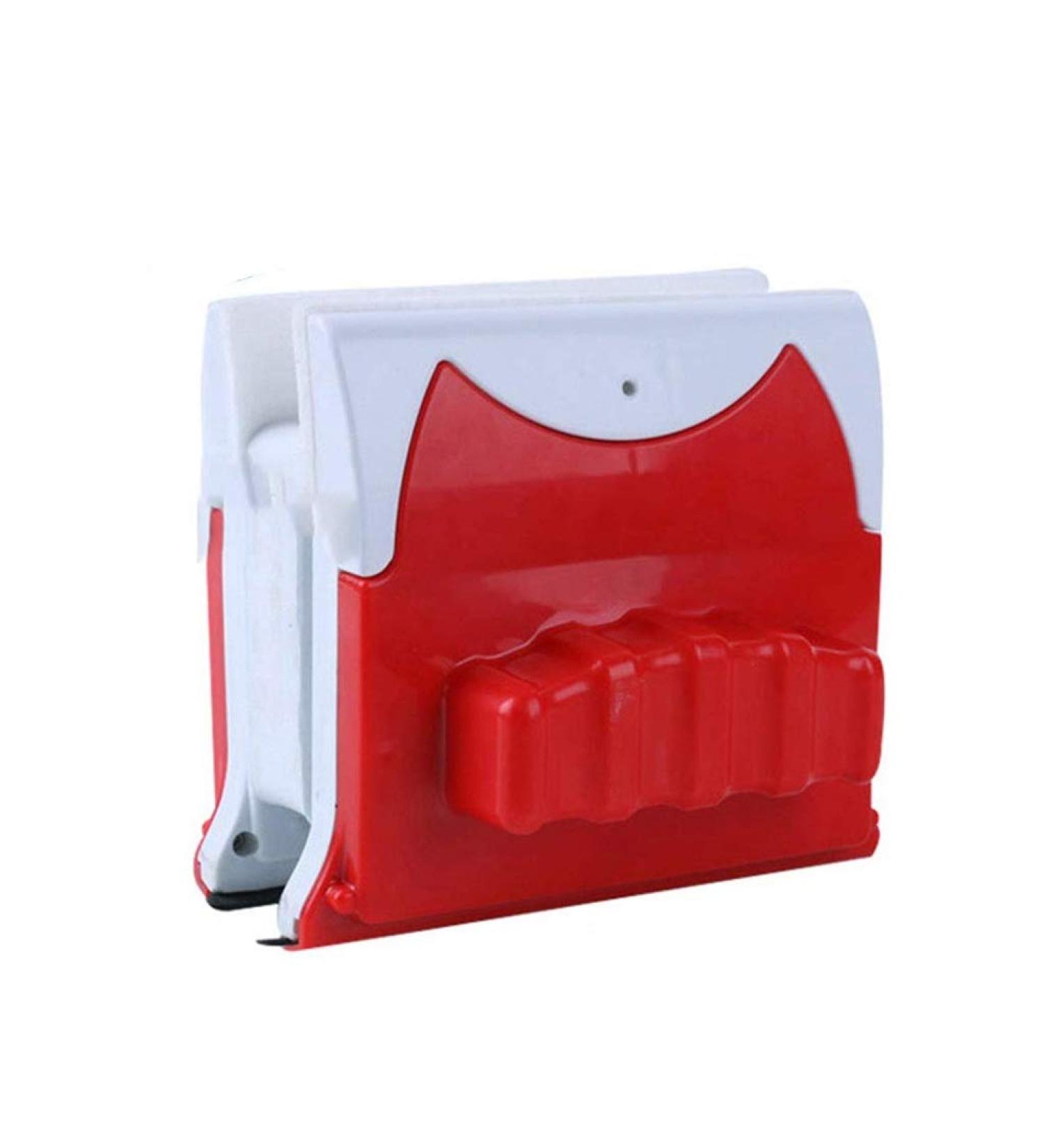 Red Glass Double-Sided Wipe Window Cleaner Glass Wiper Magnetic Cleaning Tools Glider Washing Glass Cleaning Brush for - Buy Online on GoSupps.com