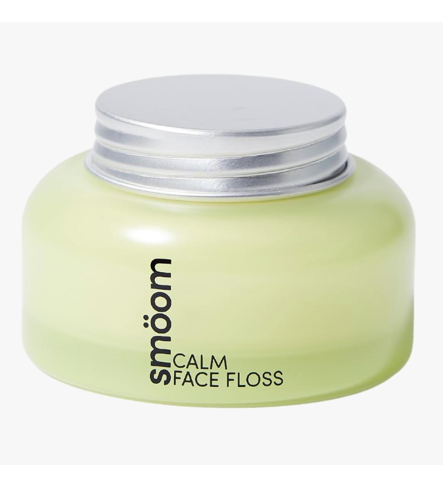 Smoom Calm Face Floss | 100% Natural & Vegan Face Cream | Moisturising Repairing Breakout Reducing | Cruelty Free Paraben Free Plastic Free | Alcohol Free | Handmade in England - Buy Online on GoSupps.com