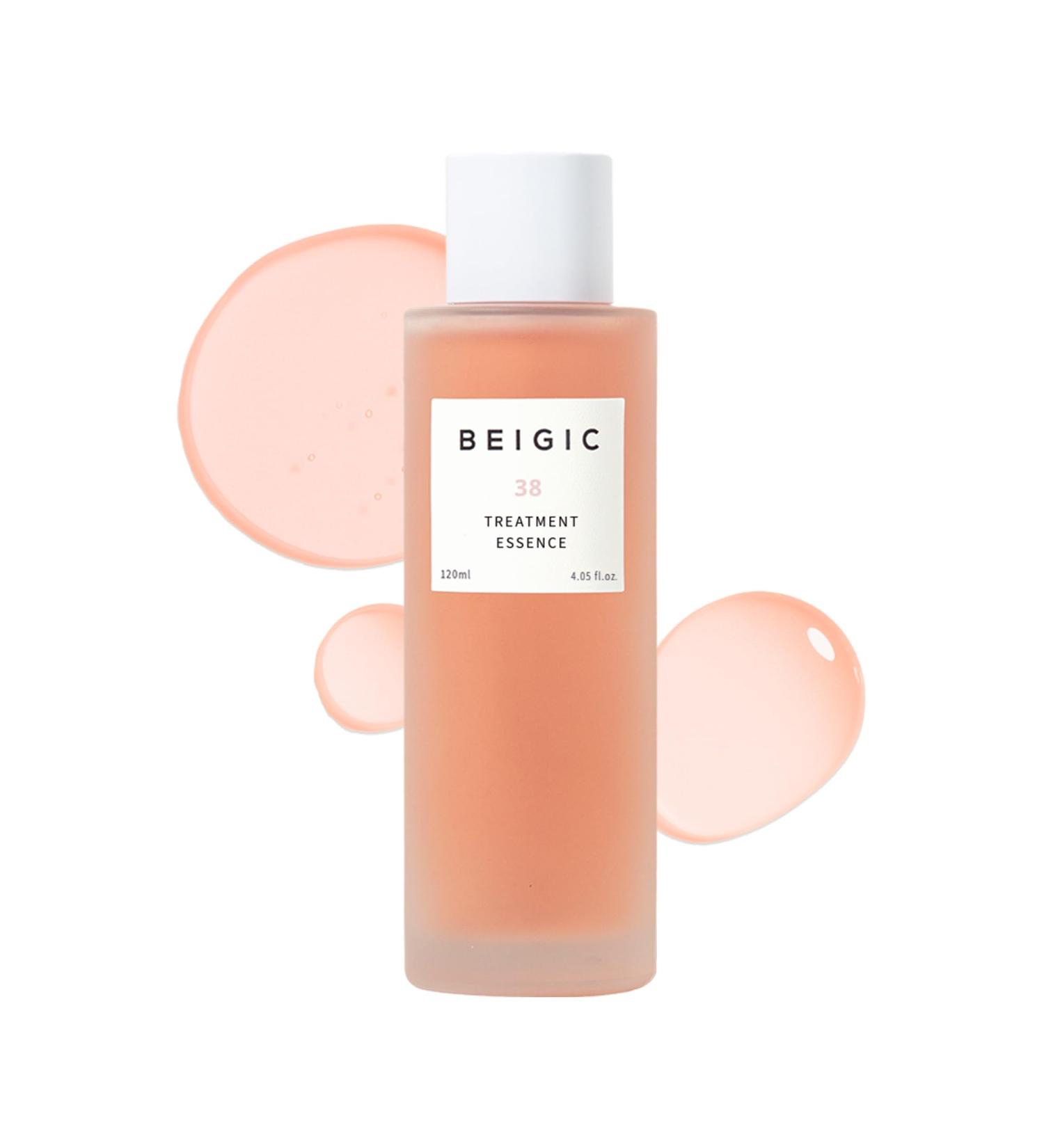 BEIGIC Treatment Essence - Hydrating Face Essence for Radiance & Smooth Skin Texture with Vegan Peptides & Niacinamide for Glass Skin (4.05 Fl. Oz) 4.05 Fl Oz (Pack of 1) - Buy Online on GoSupps.com