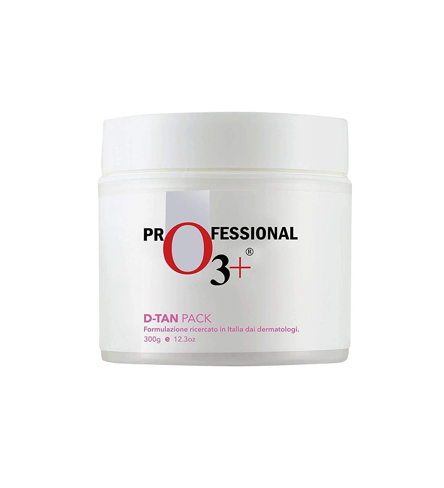 O3+ D -Tan Pack for Instant Skin Brightening and Lightening de Tan Removal Mask Infused With Mint and Eucalyptus Oil - Suitable for All Skin Types (300gm)