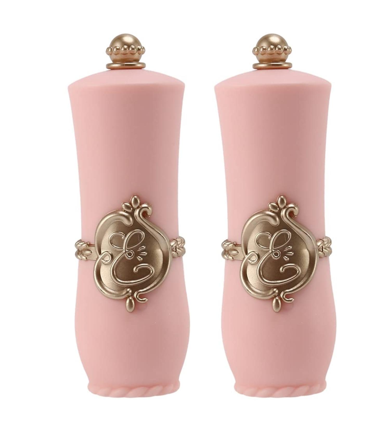 Ohewiiuk 2X Beauty Shiny Flower Crystal Jelly Lipstick Magic Temperature Change Color Lip Balm Makeup Pink - Buy Online on GoSupps.com