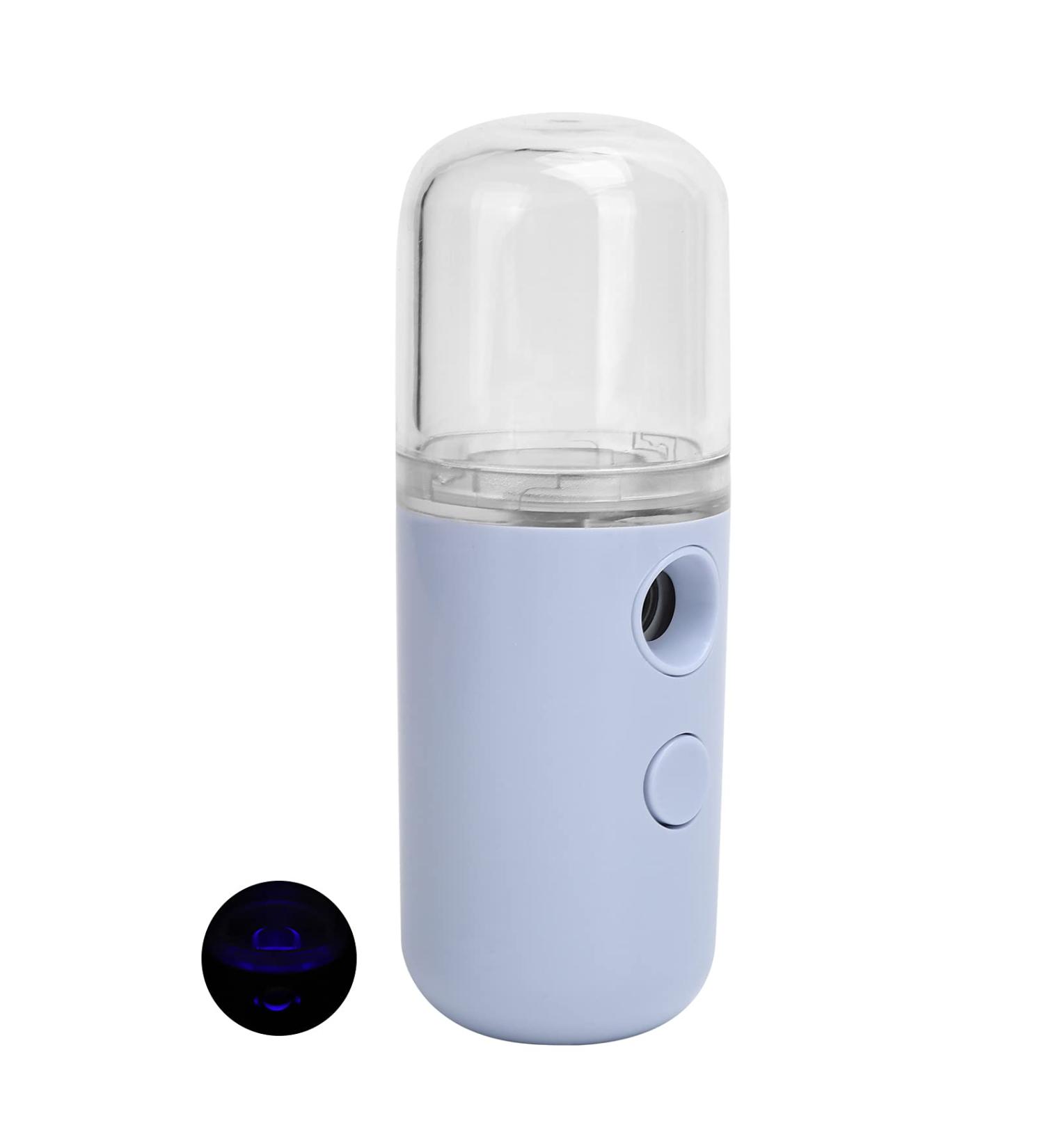 Mist Sprayer Face Sprayer Convenient Portable Handhold Rechargeable Use for Skin Care for Facial Moisturizing for Women (Light Purple) - Buy Online on GoSupps.com