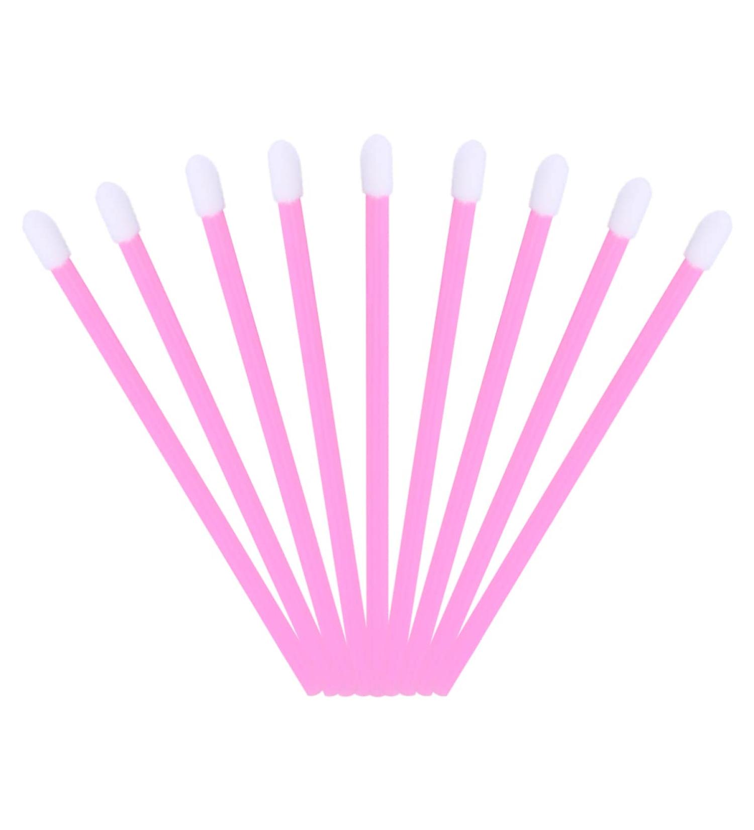 200pcs Makeup Tool Kit - Pink Lip Brush & Lipstick Applicator Set | Perfect for Flawless Application - Shop Internationally - Buy Online on GoSupps.com