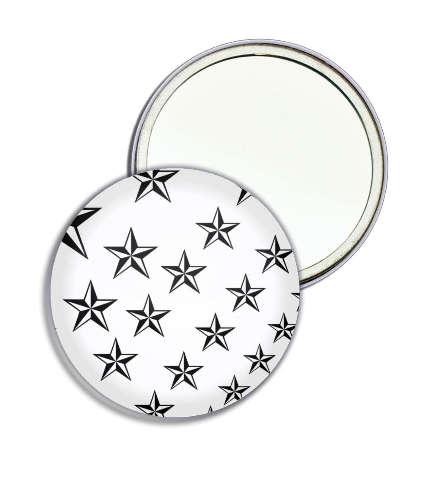Nautical Stars - 55mm Round Compact Mirror - Buy Online on GoSupps.com