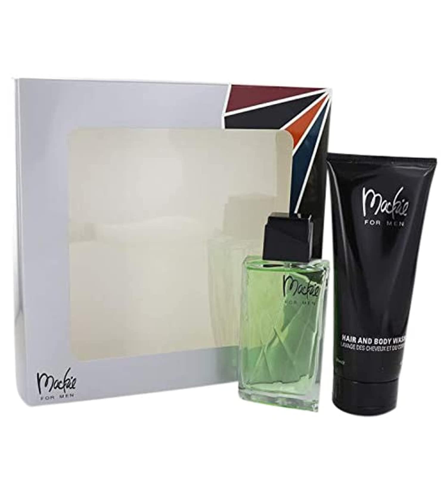 Bob Mackie Mackie 2 Pc Gift Set (eau De Toilette Spray 3.4 Oz/ 100 Ml + Hair & Body Wash 6.7 Oz/ 200 Ml) for Men By 3.4 Fl Oz 3.4 Fl Oz (Pack of 1) - Buy Online on GoSupps.com